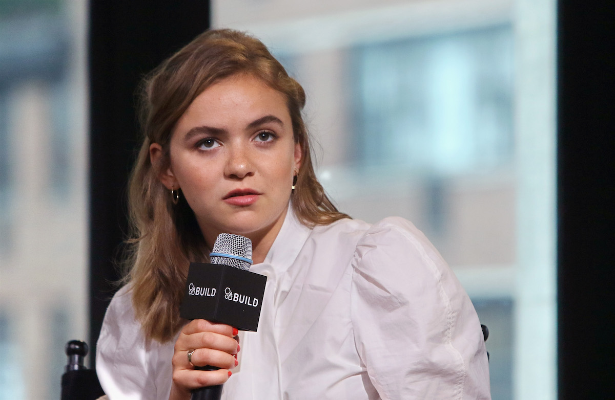 Morgan Saylor attends the AOL Build Presents Elizabeth Wood, Morgan Saylor, Justin Bartha and Brian Marc discussion of "White Girl" at AOL HQ on August 26, 2016 in New York City.