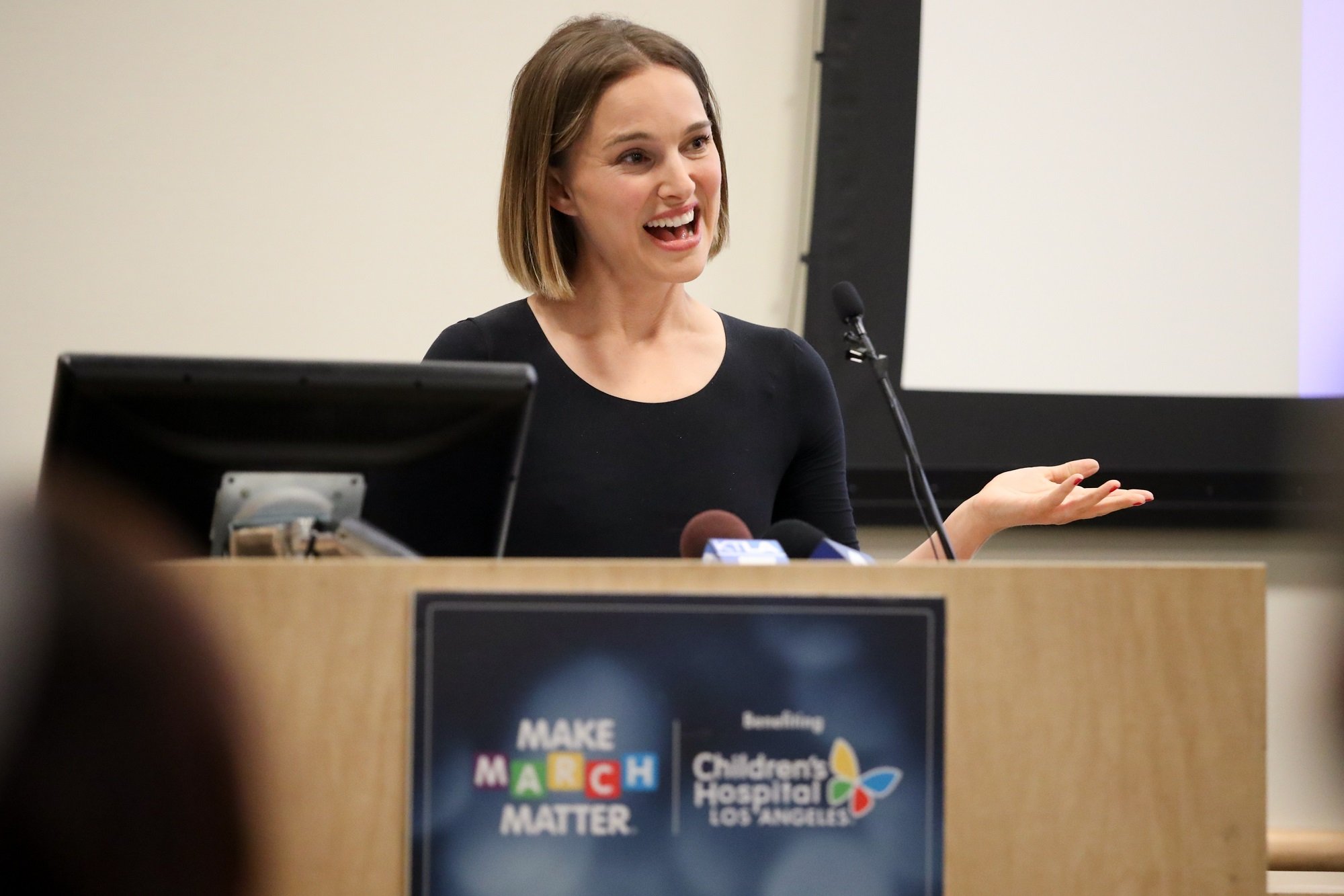 Natalie Portman talk