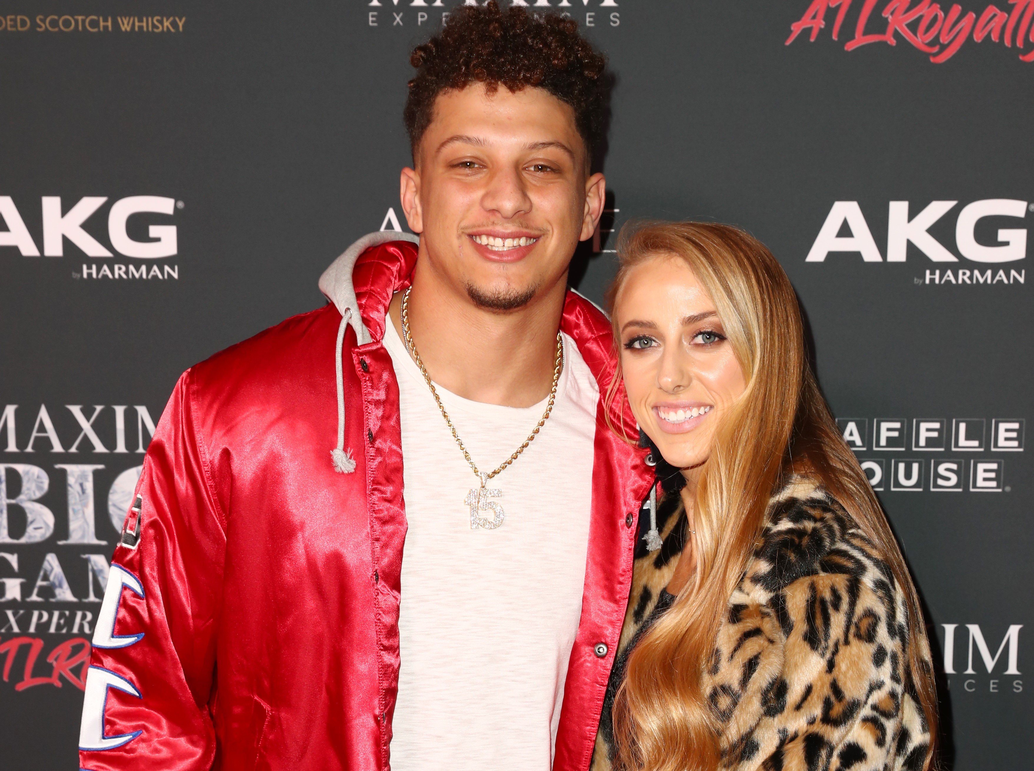 Patrick Mahomes II and Brittany Matthews