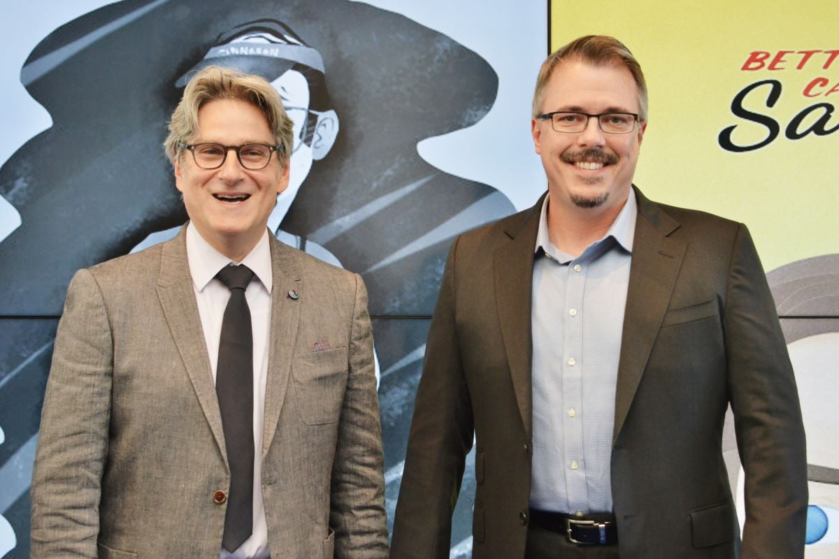Peter Gould and Vince Gilligan
