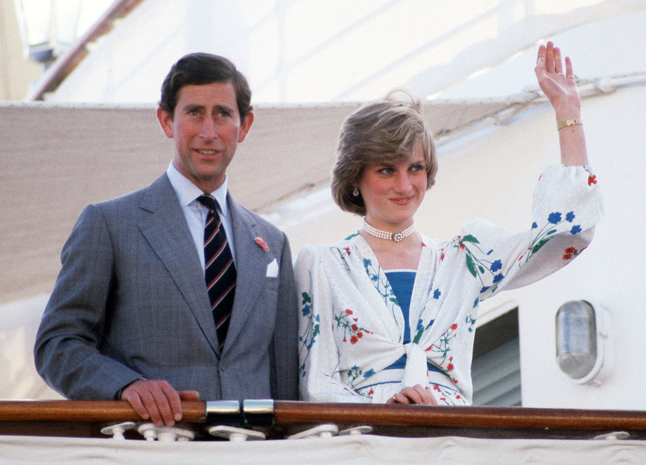 Prince Charles and Princess Diana in 1981