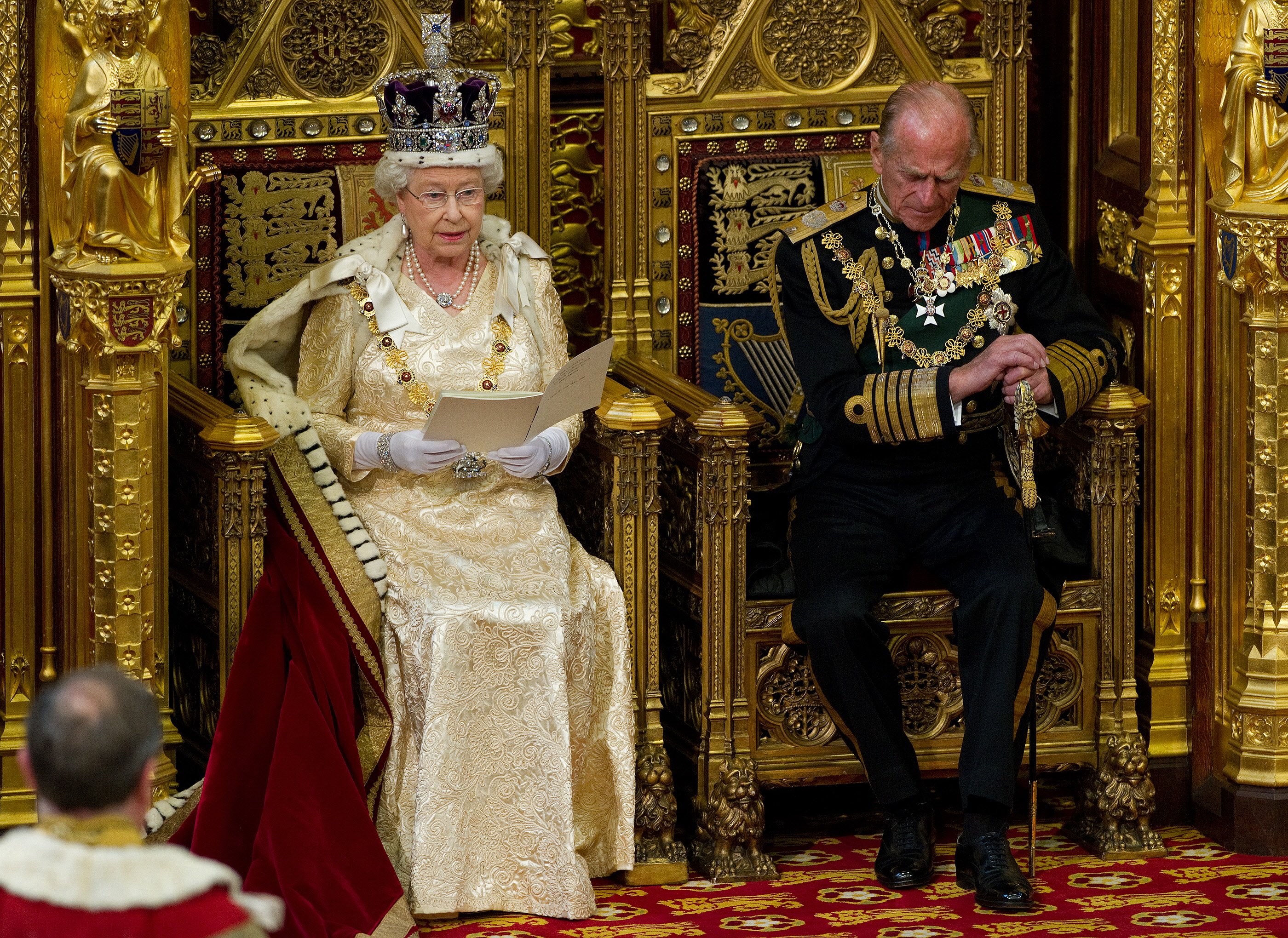  Queen Elizabeth II and Prince Philip