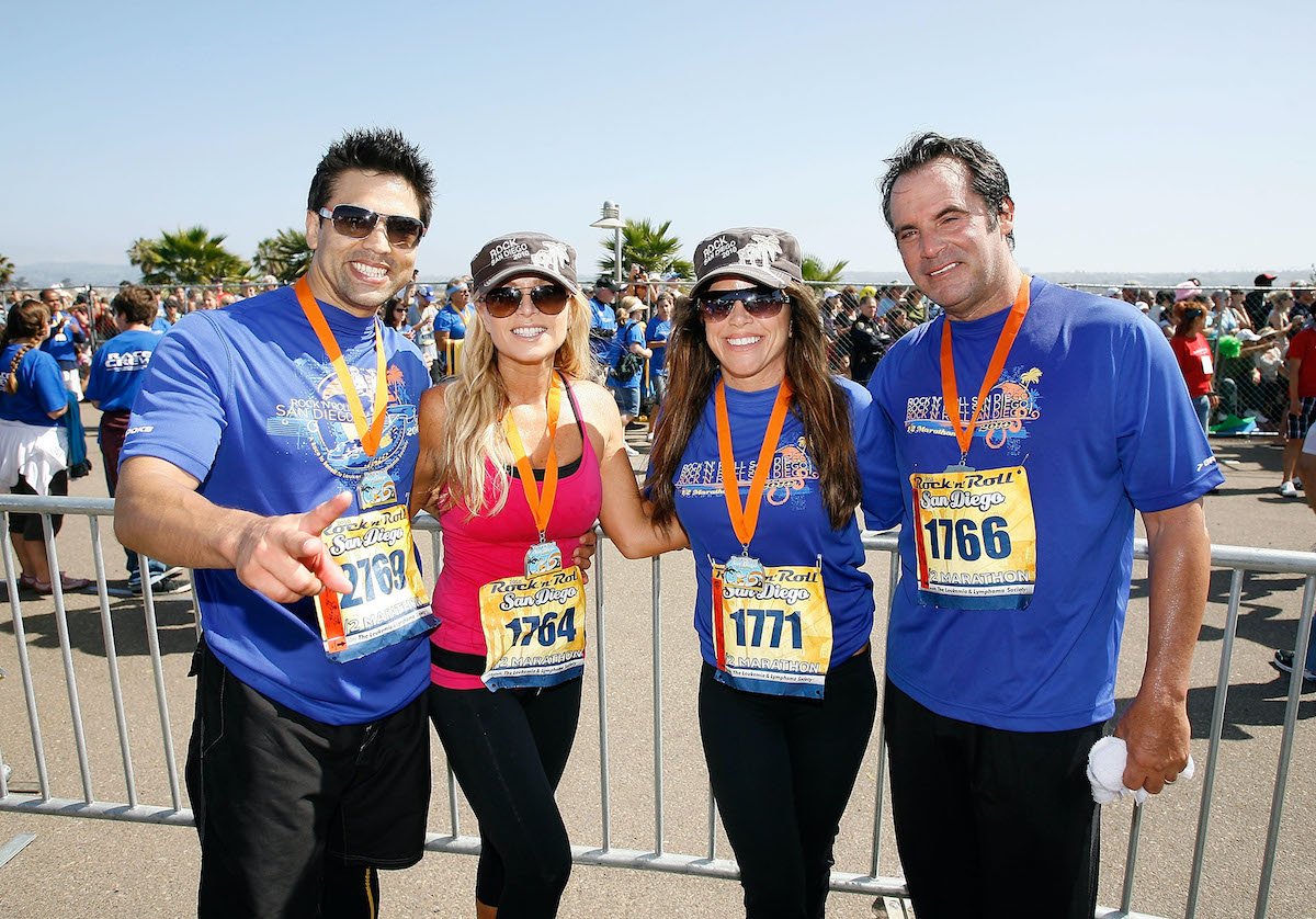 Eddie Judge, Tamra Barney, Lynne Curtin and Frank Curtin