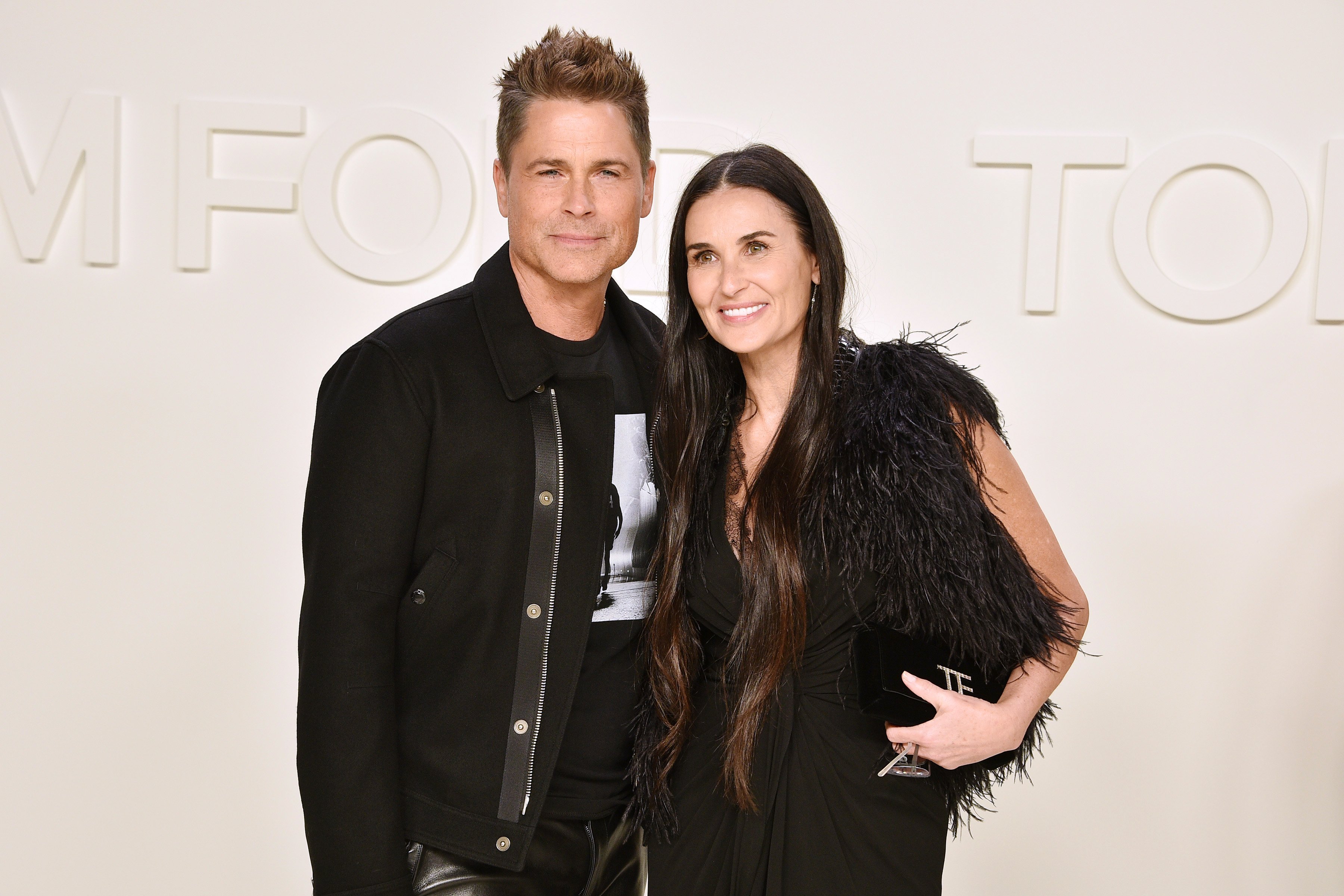 Rob Lowe and Demi Moor