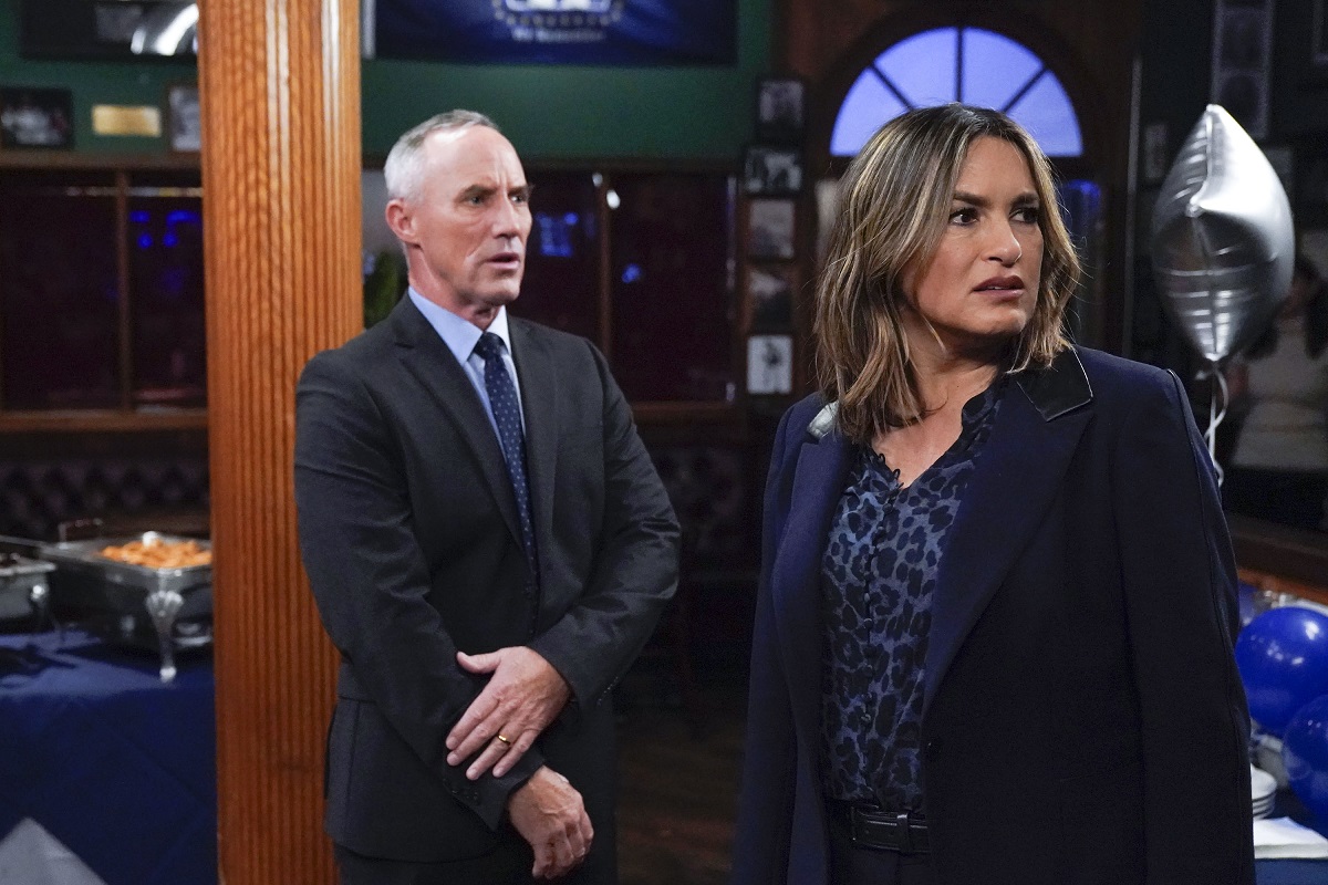 Robert John Burke and Mariska Hargitay