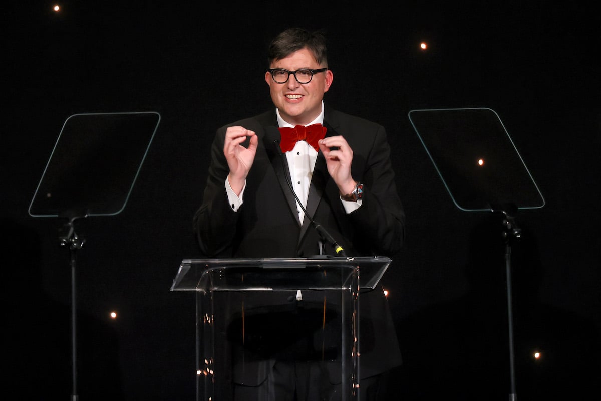 'Riverdale' creator Roberto Aguirre-Sacasa, who's now working on a 'True Blood' reboot, speaks onstage during the 23rd Annual NHMC Impact Awards Gala at the Beverly Wilshire Four Seasons Hotel on February 28, 2020, in Beverly Hills, California.