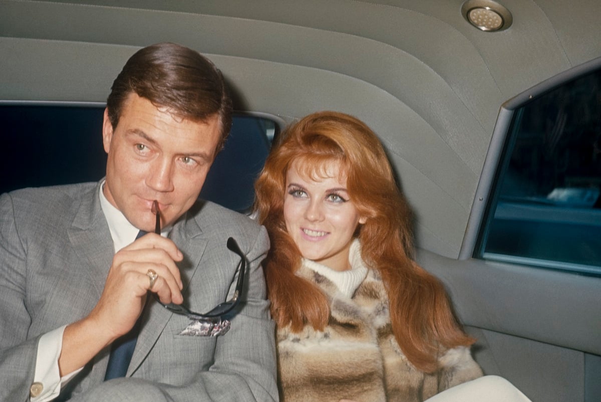 Roger Smith and Ann-Margret in 1970