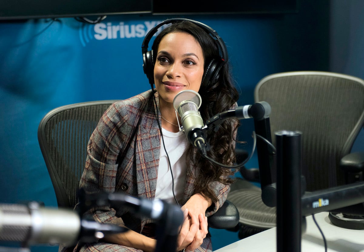 Rosario Dawson visits SiriusXM Studios