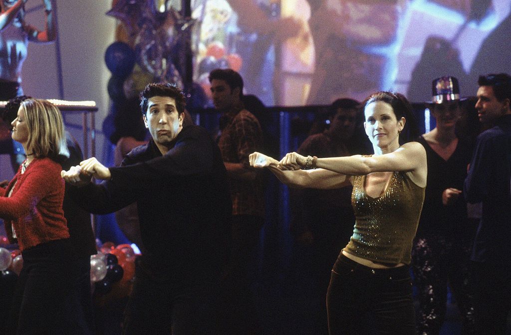 ‘Friends’: The Hilarious Story Behind Ross and Monica’s Iconic New Year’s Eve Dance Routine