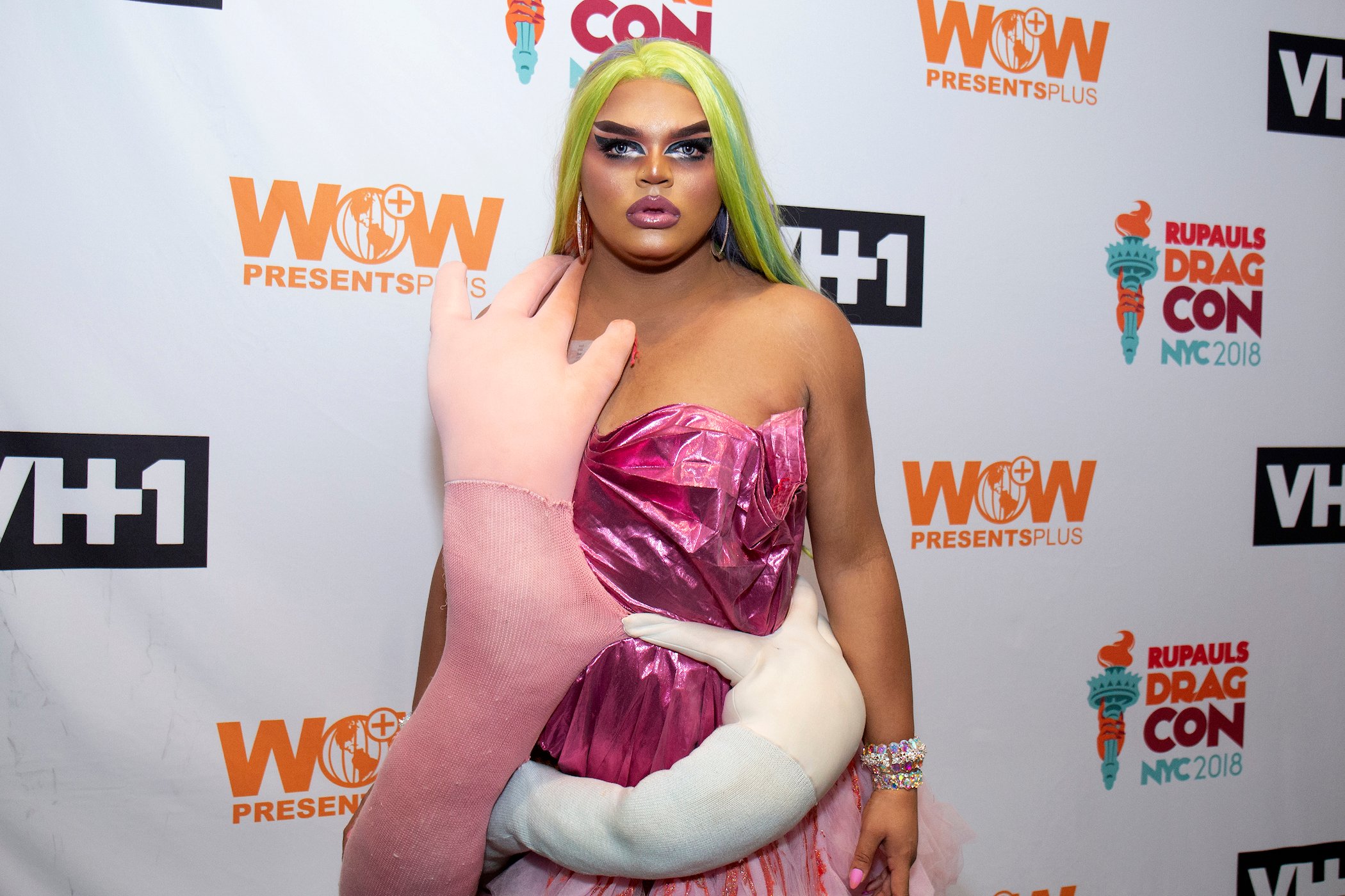 Kandy Muse attends 'RuPaul's DragCon NYC' 2018 at Javits Center