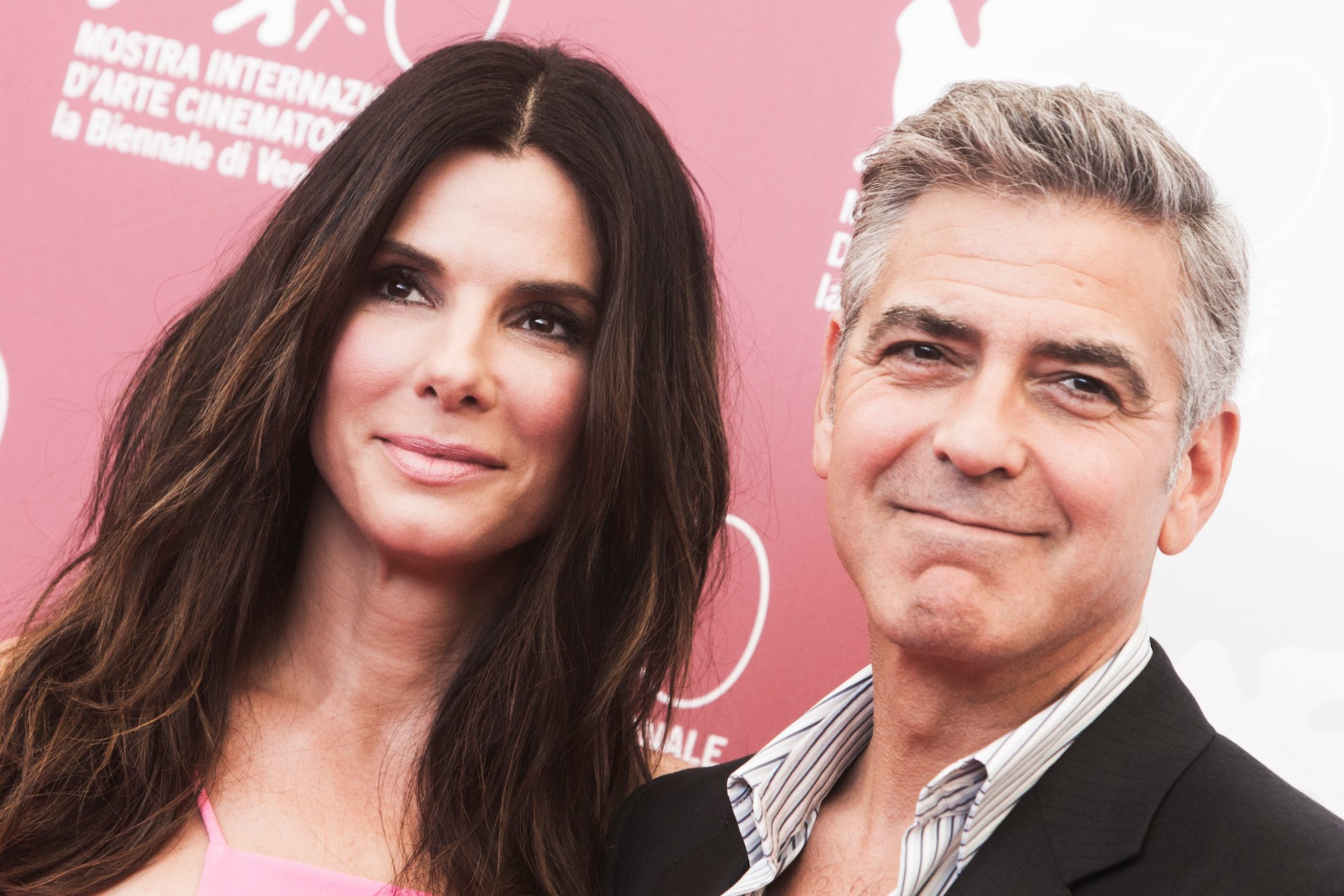 Sandra Bullock and George Clooney