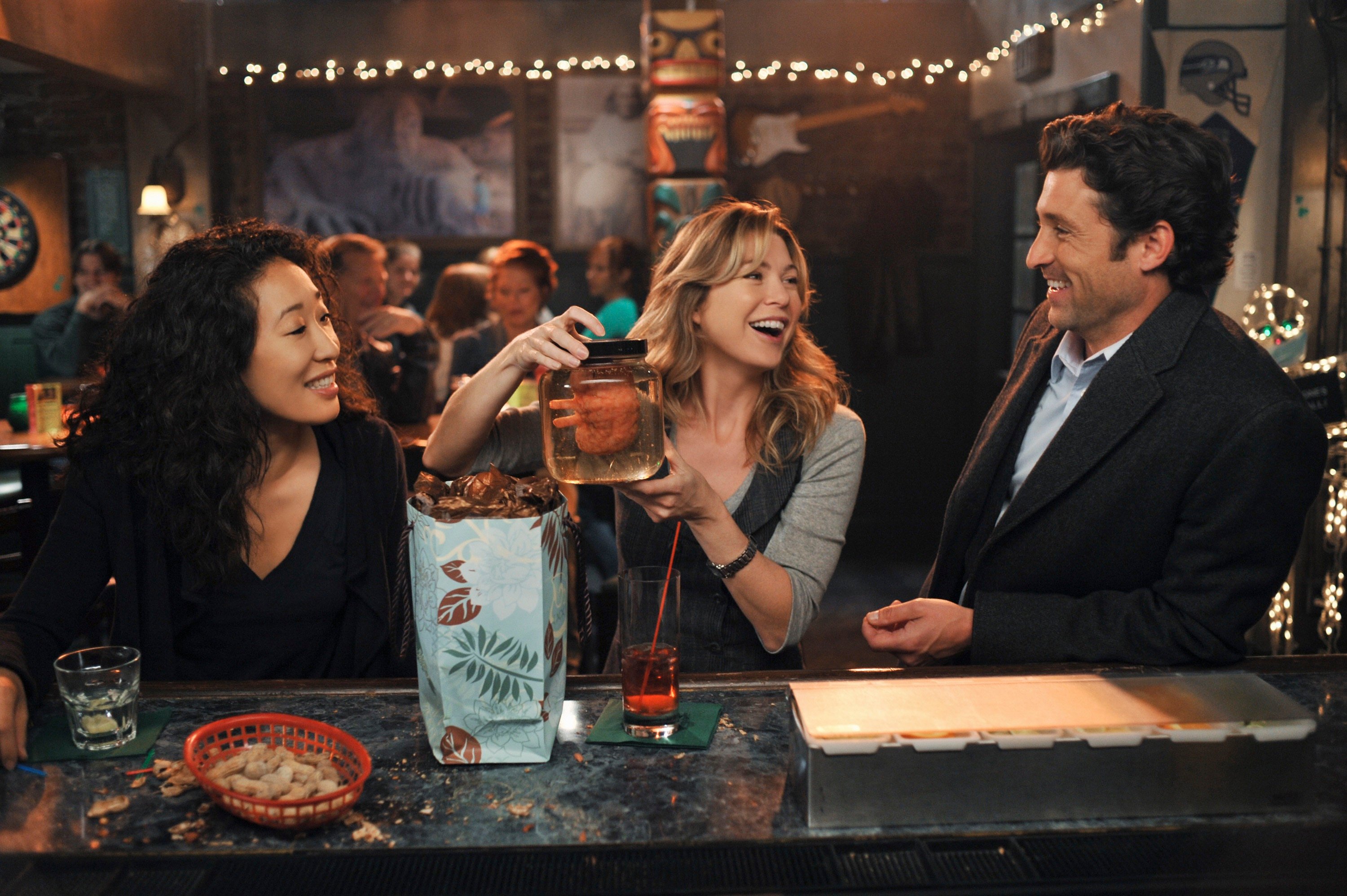 'Grey's Anatomy' Sandra Oh, Ellen Pompeo, and Patrick Dempsey