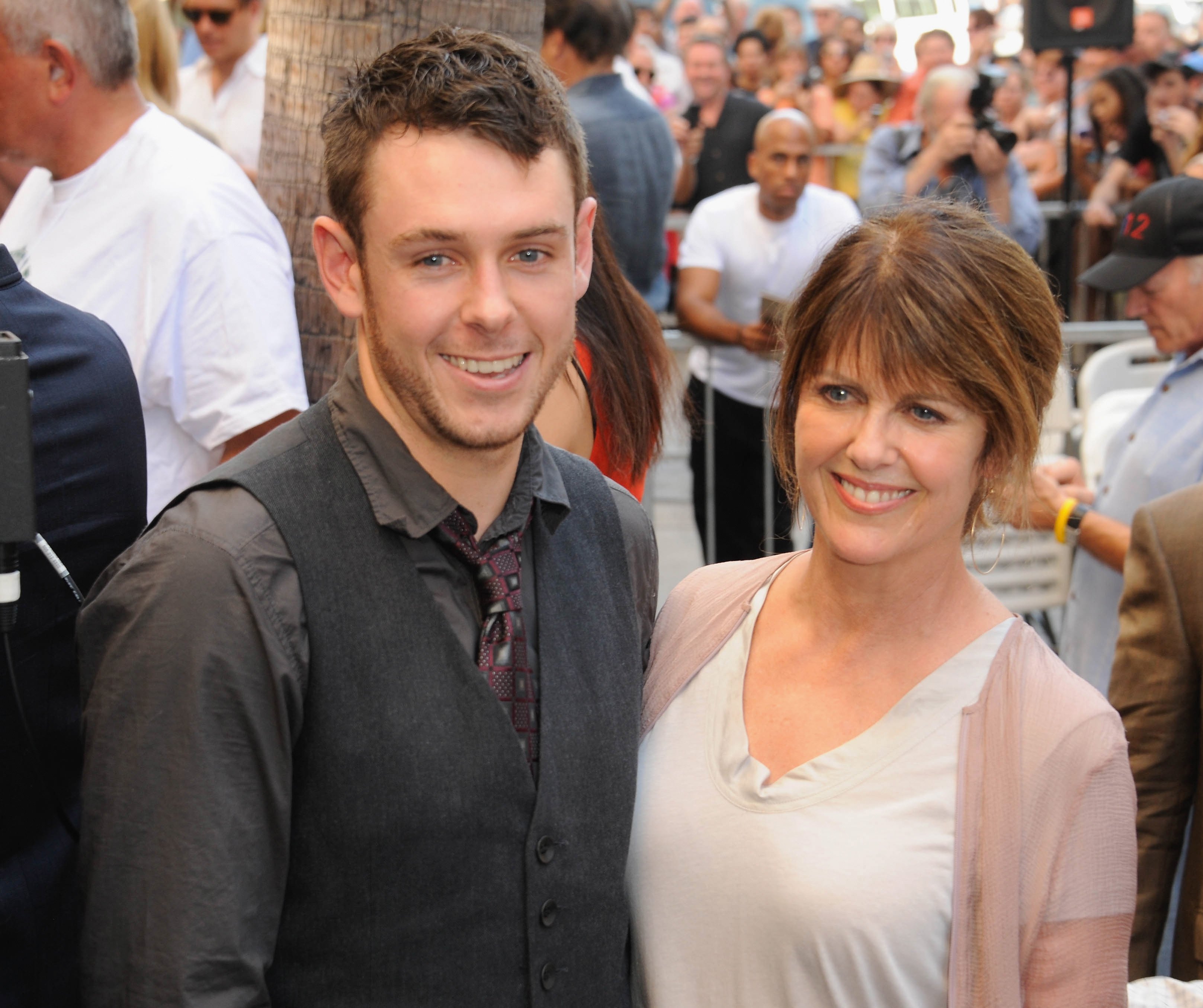 Sean Harmon and Pam Dawber | Albert L. Ortega/Getty Images