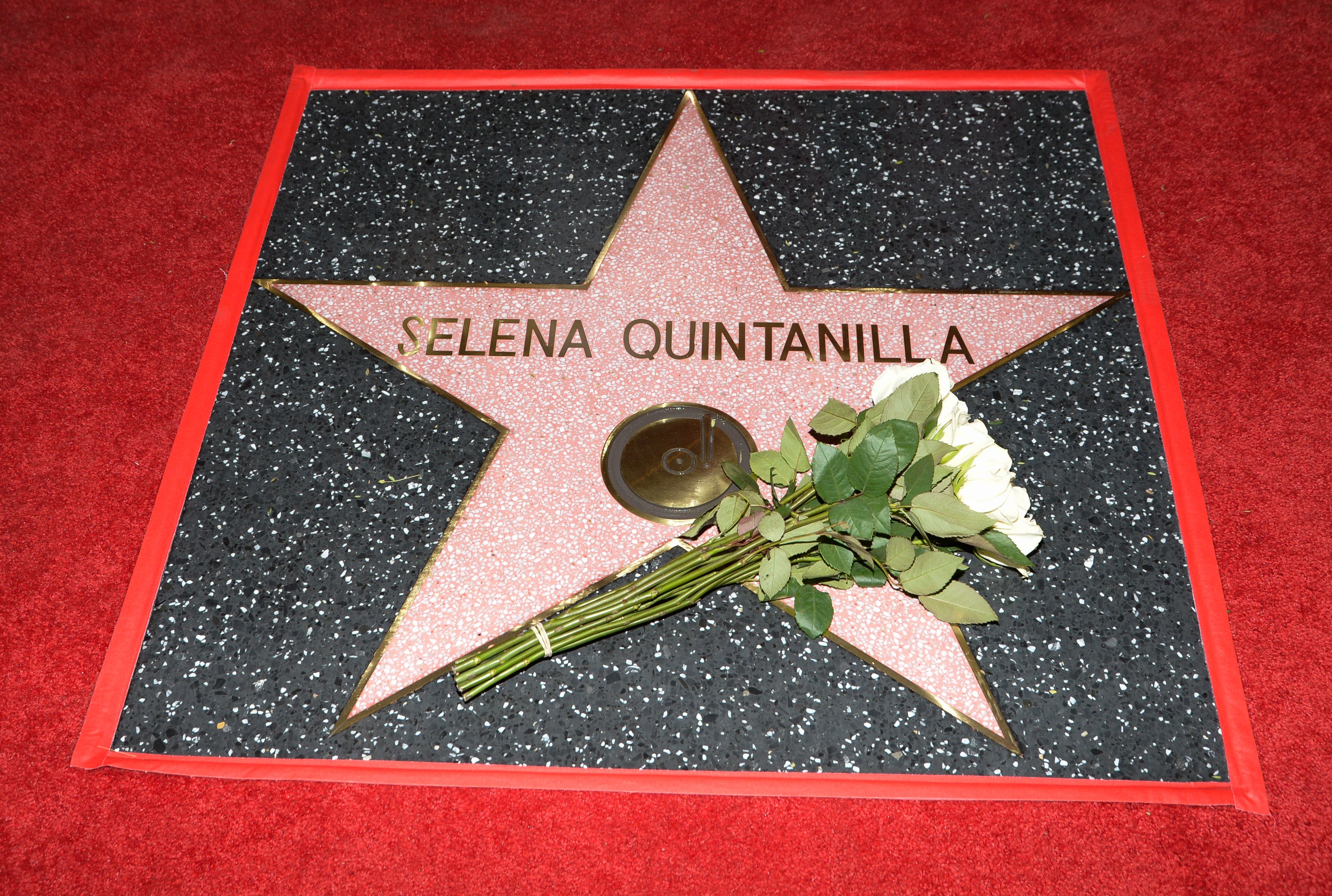 Selena Quintanilla honored posthumously with a star on the Hollywood Walk of Fame in 2017