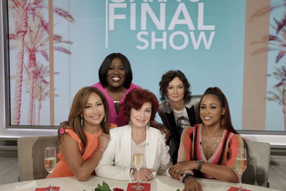 Sheryl Underwood, Carrie Ann Inaba, Sharon Osbourne, Eve and Sara Gilbert