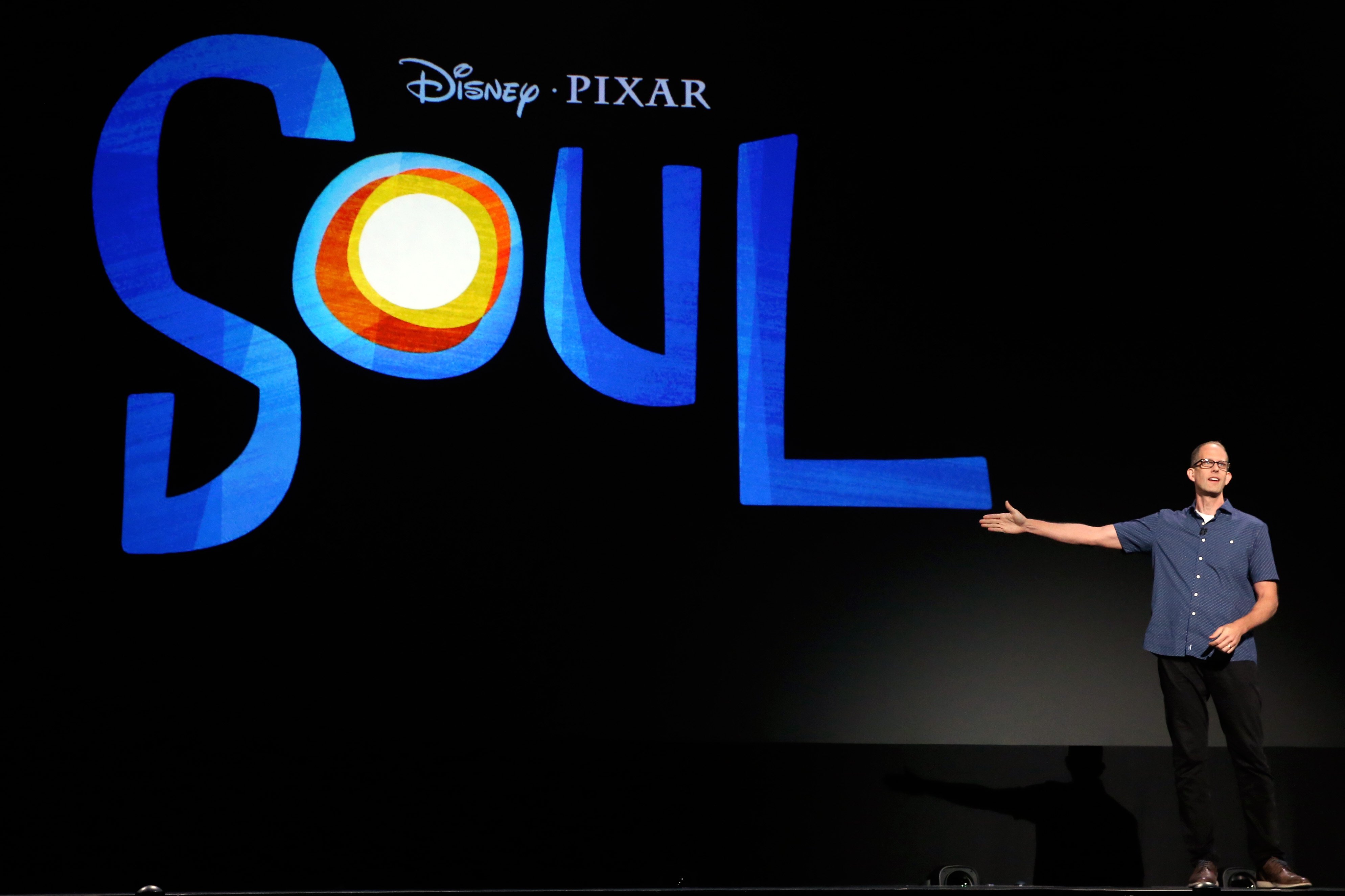 Director Pete Docter of 'Soul' took part today in the Walt Disney Studios presentation