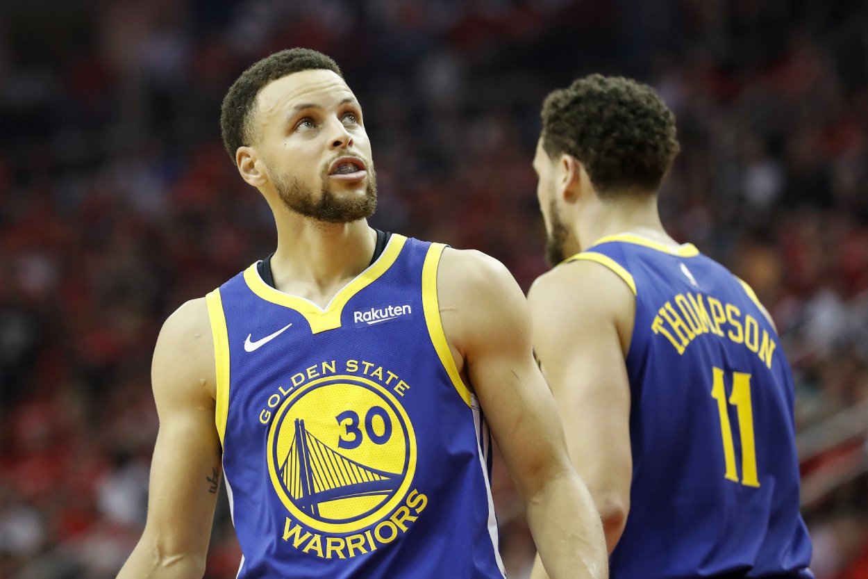 Stephen Curry Just Sent a Dire Message to Injured Teammate Klay Thompson