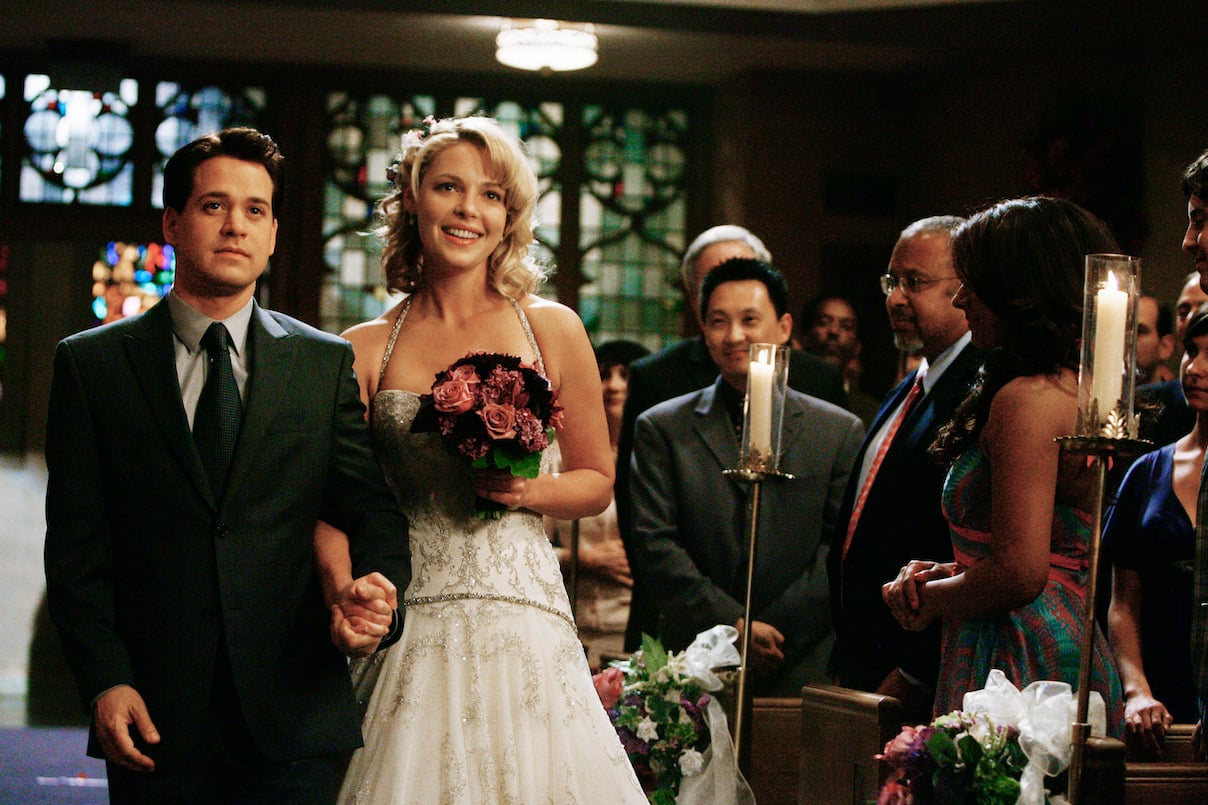 T.R. Knight and Katherine Heigl on 'Grey's Anatomy'