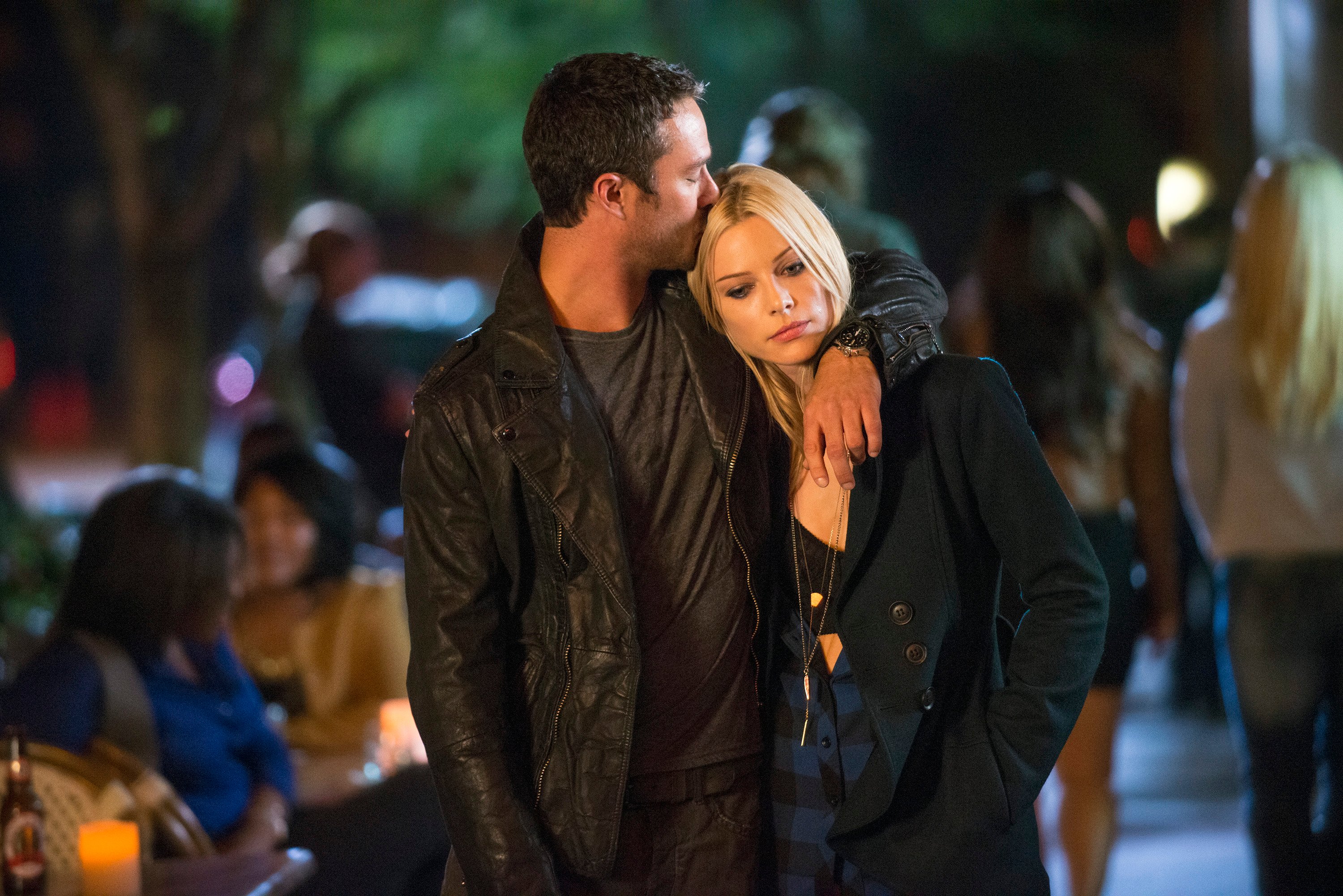 Taylor Kinney as Kelly Severide and Lauren German as Leslie Shay |  Matt Dinerstein/NBCU Photo Bank/NBCUniversal via Getty Images 
