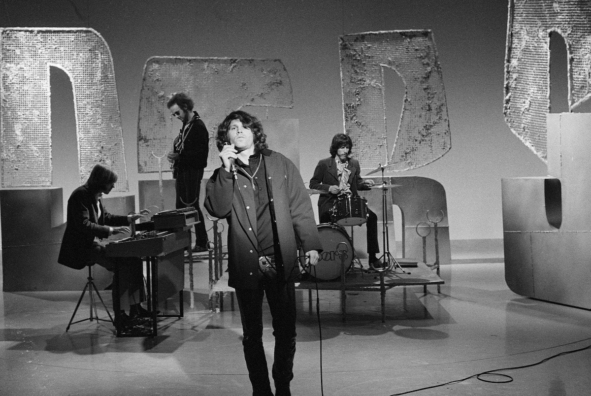 The Doors performing