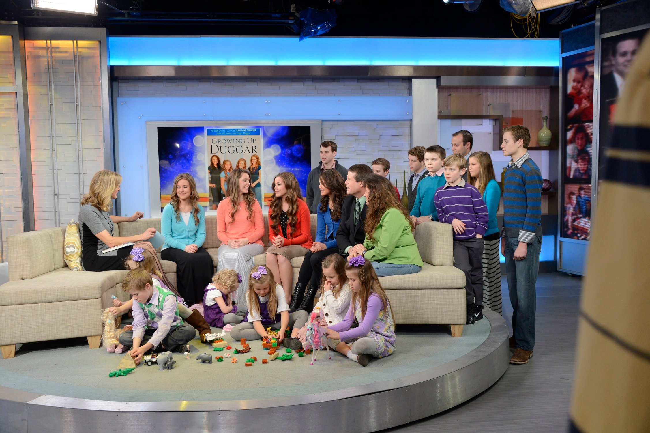 The Duggar family appears on 'Good Morning America'