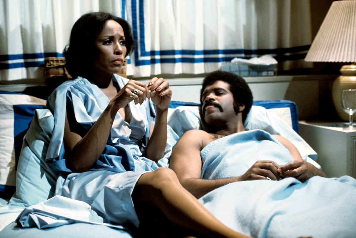 Ted Lange and Diahann Carroll