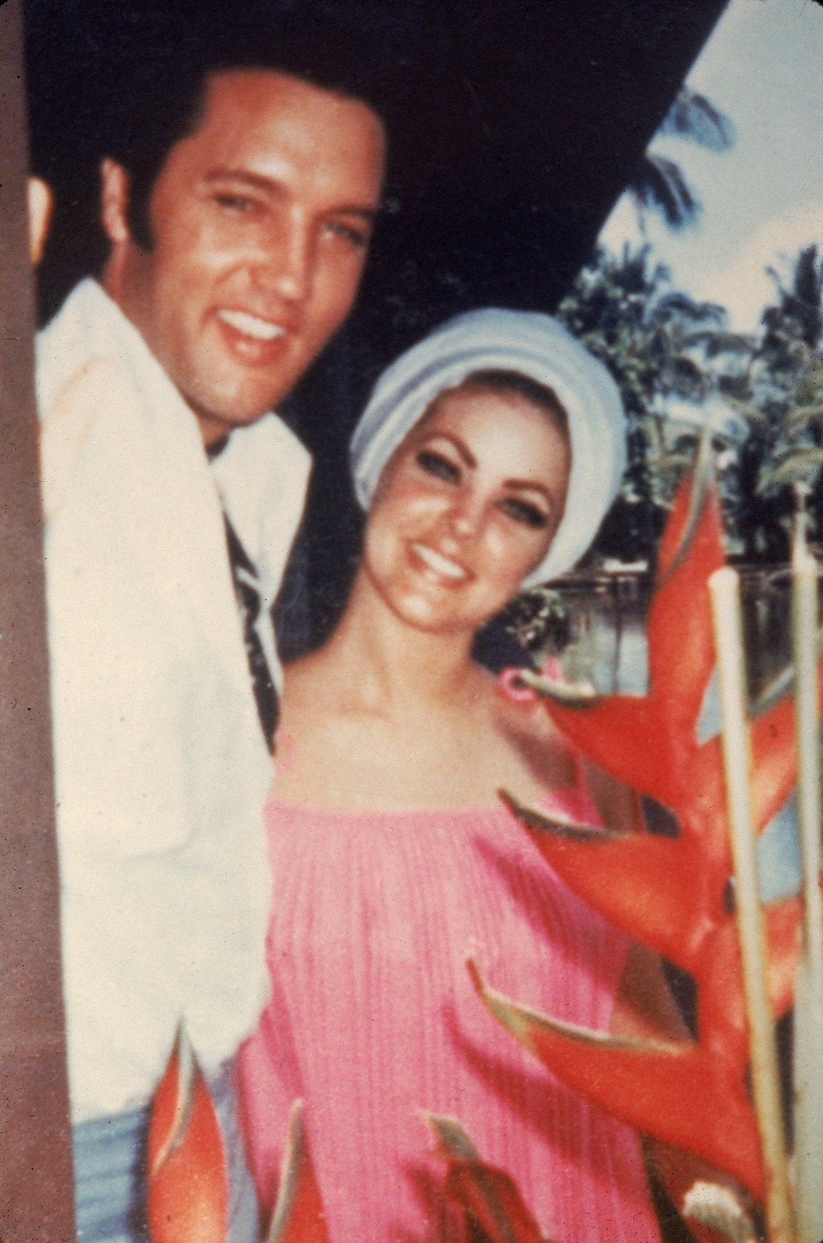 Elvis and Priscilla Presley