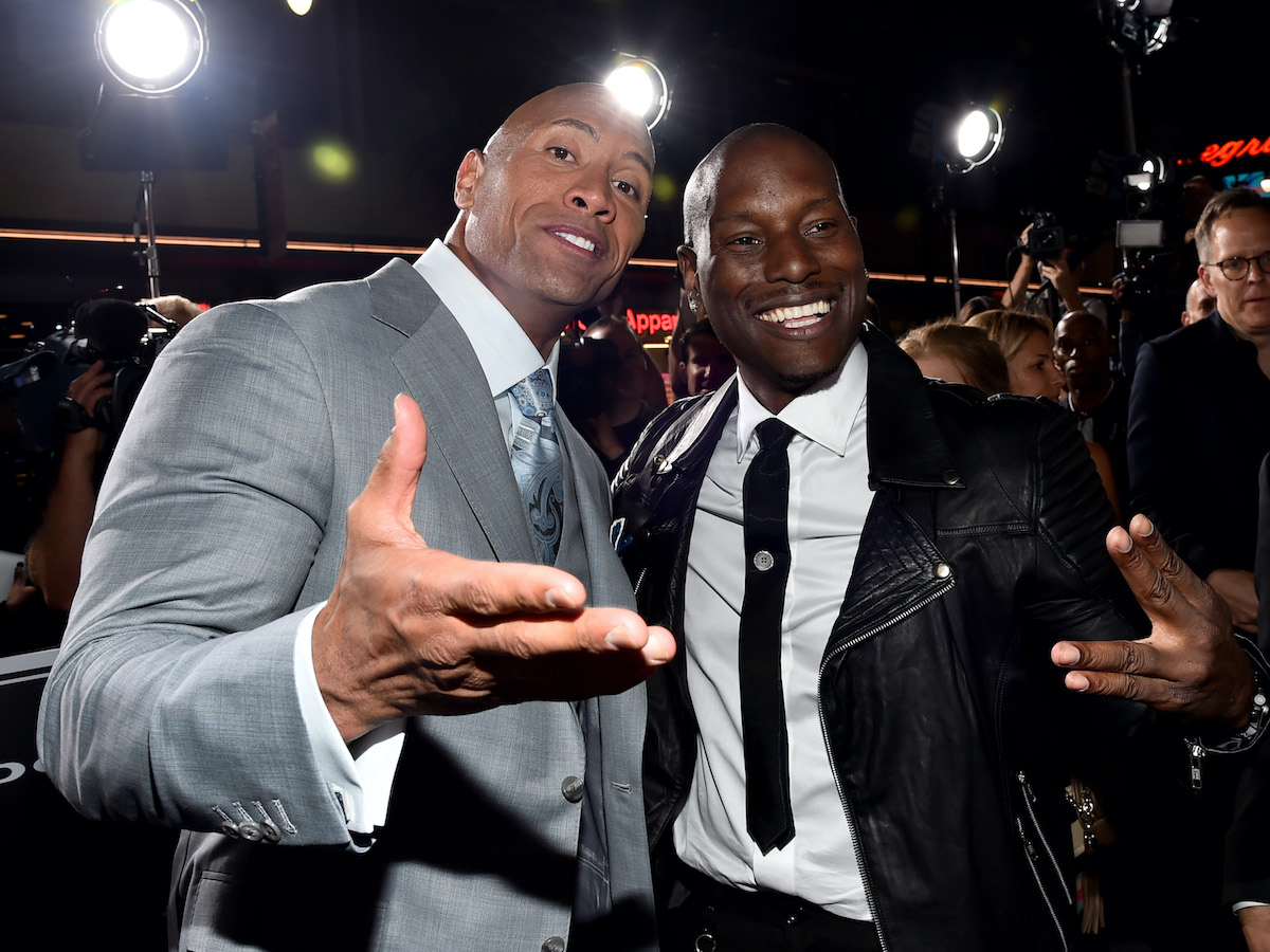 Dwayne 'The Rock' Johnson and Tyrese
