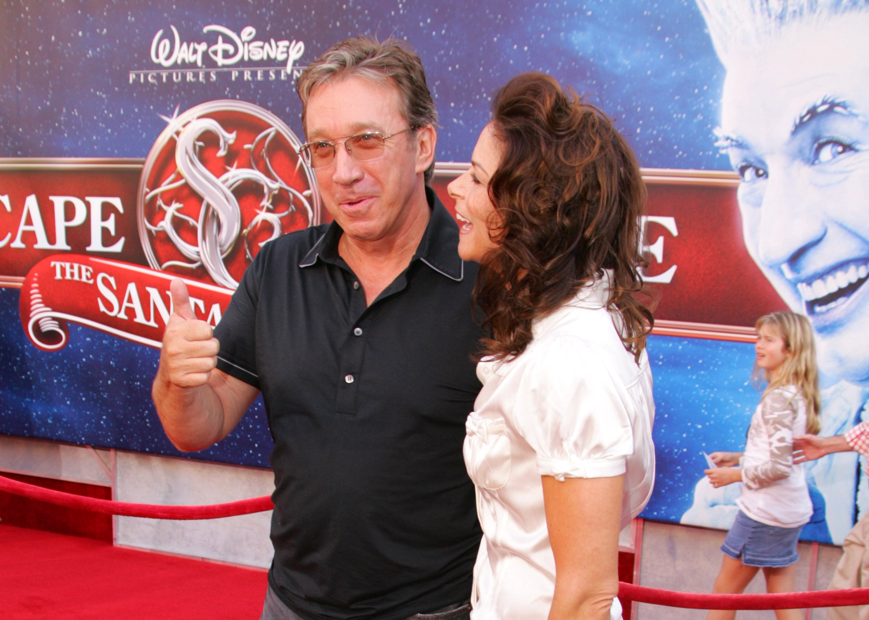 Tim Allen and Jane Hajduk during 'The Santa Clause 3: The Escape Clause' Los Angeles premiere