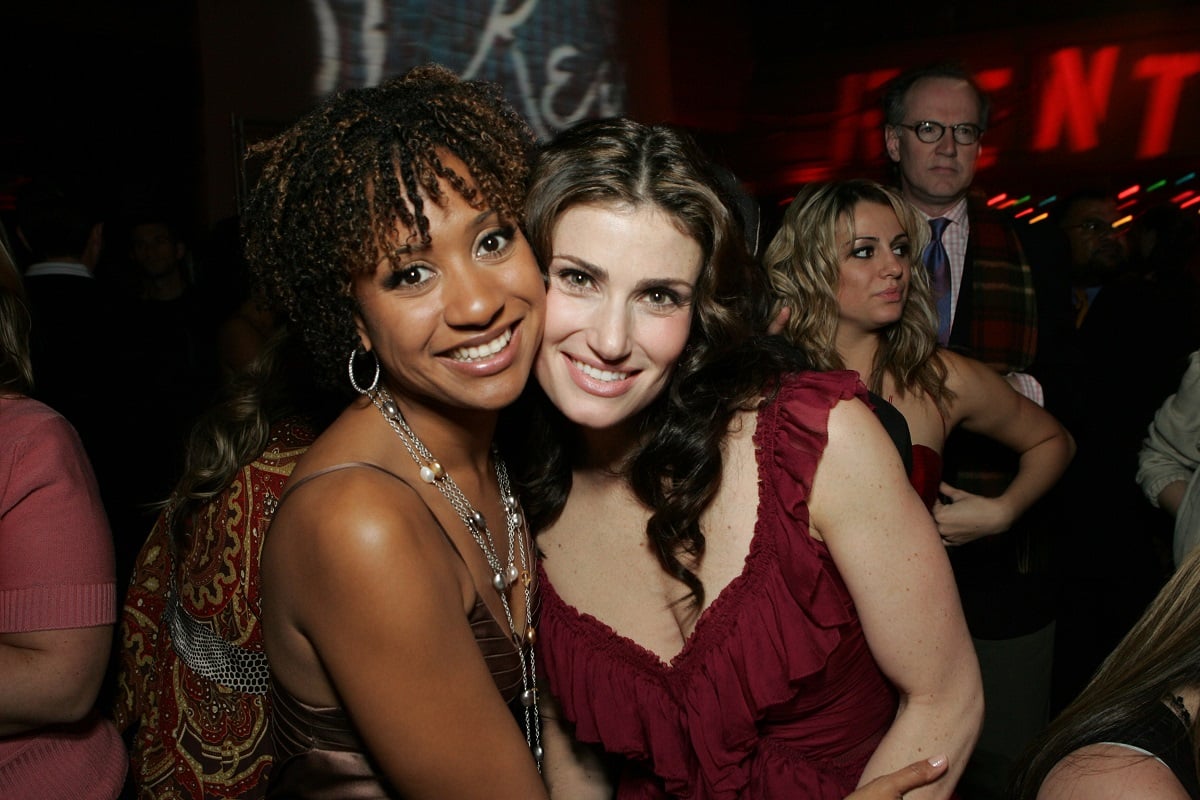 Tracie Thoms and Idina Menzel 