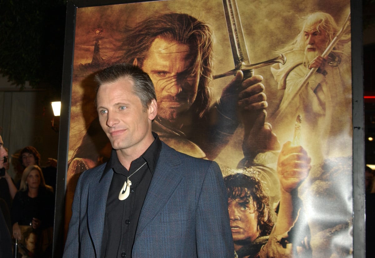 Viggo Mortensen at 'The Lord Of The Rings: The Return Of The King' premiere