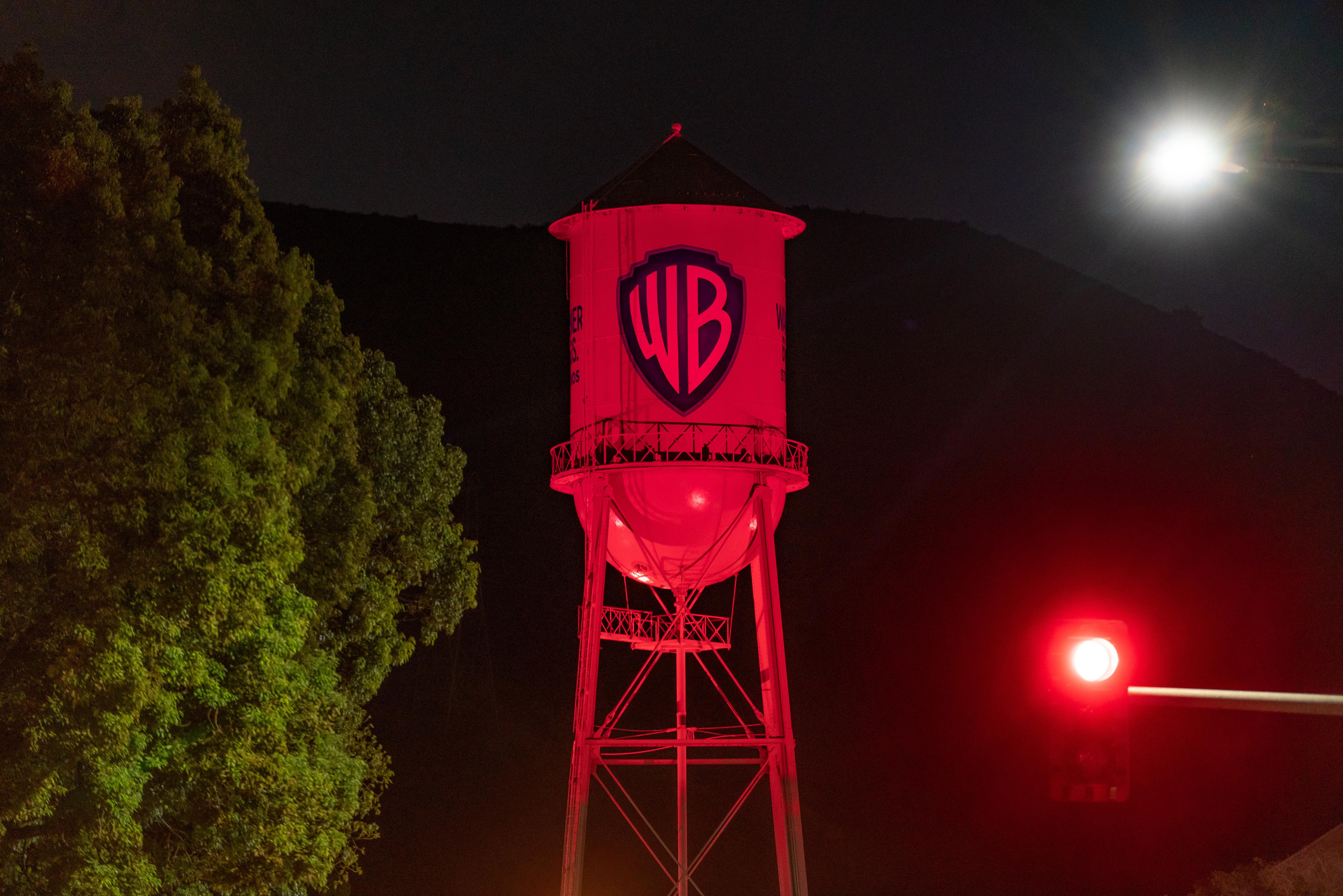 Warner Bros water tower