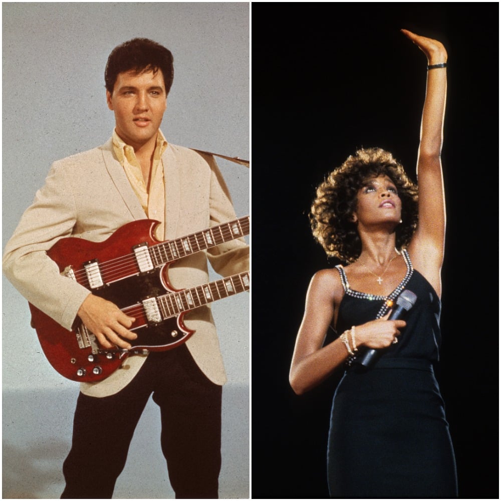 Elvis Presley; Whitney Houston