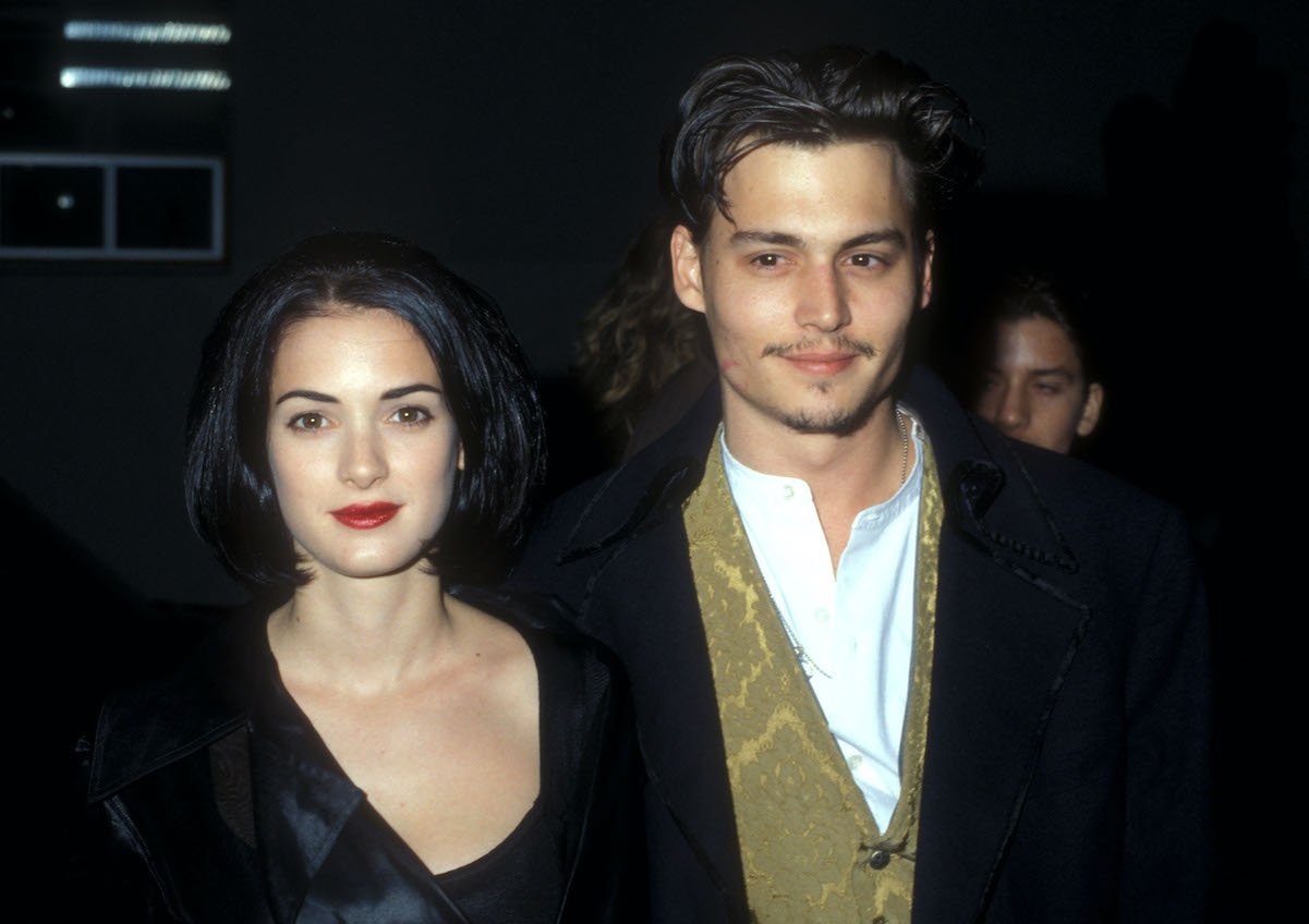 Winona Ryder and Johnny Depp