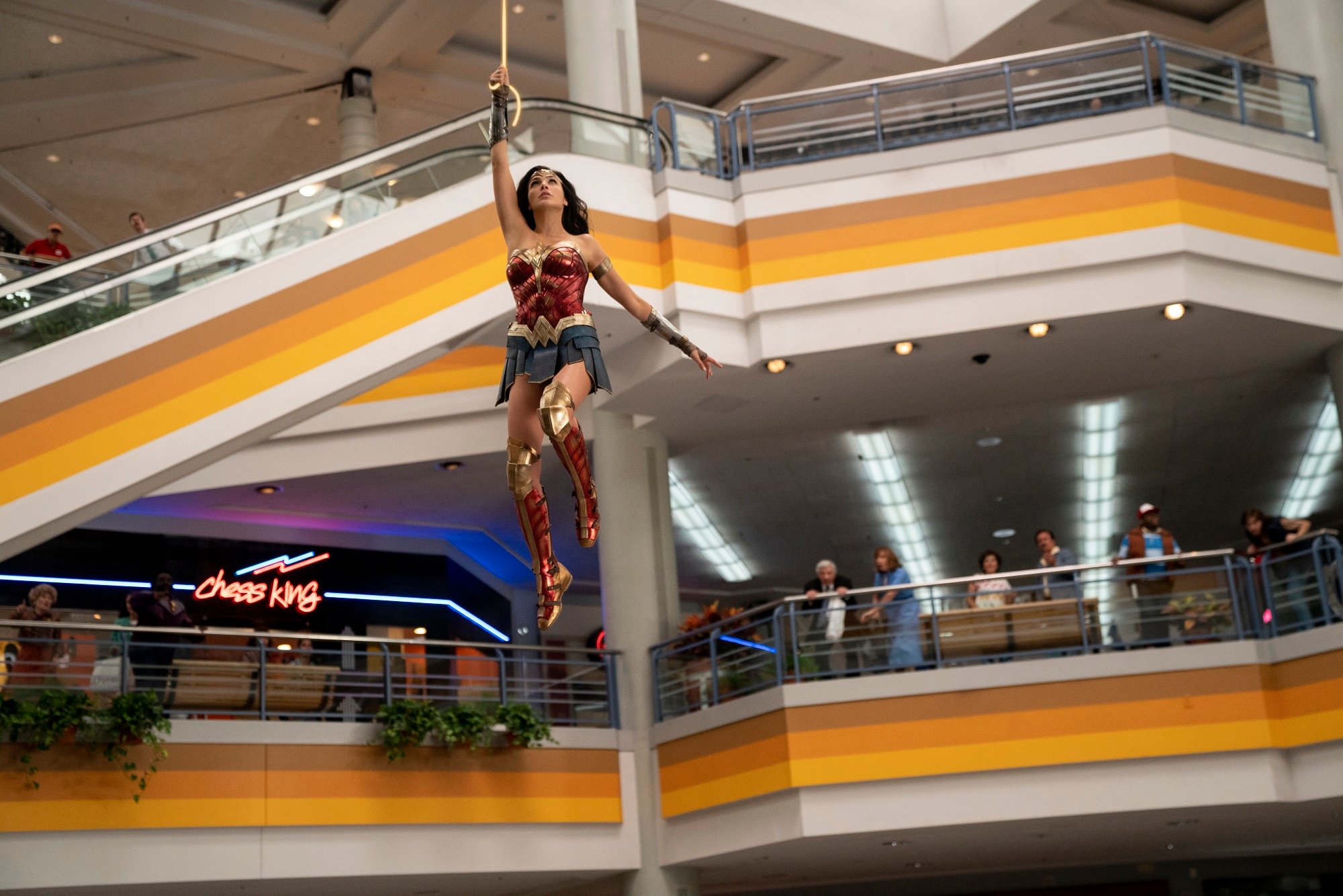 Wonder Woman 1984 mall