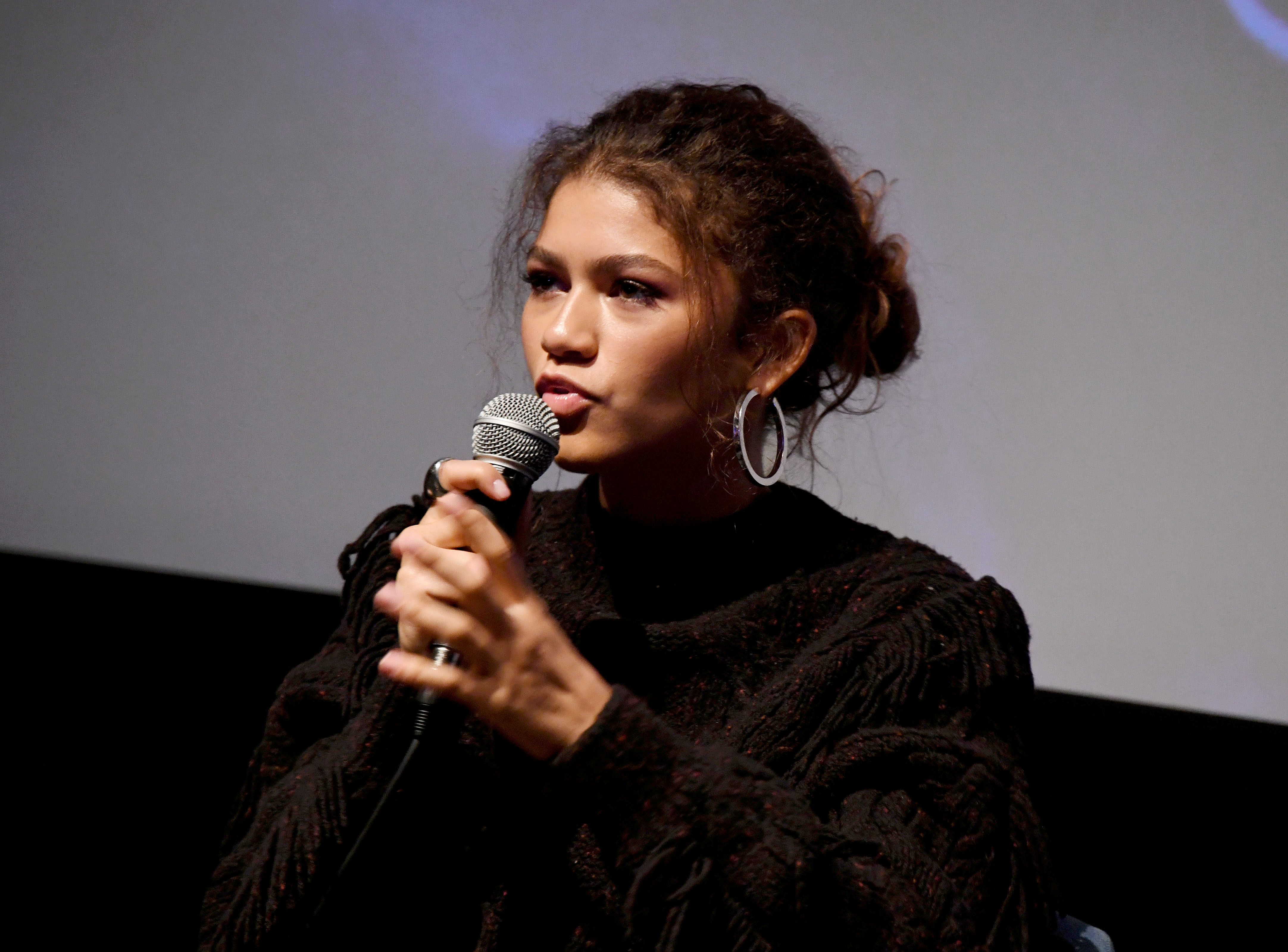 Zendaya attends the HBO 'Euphoria' FYC