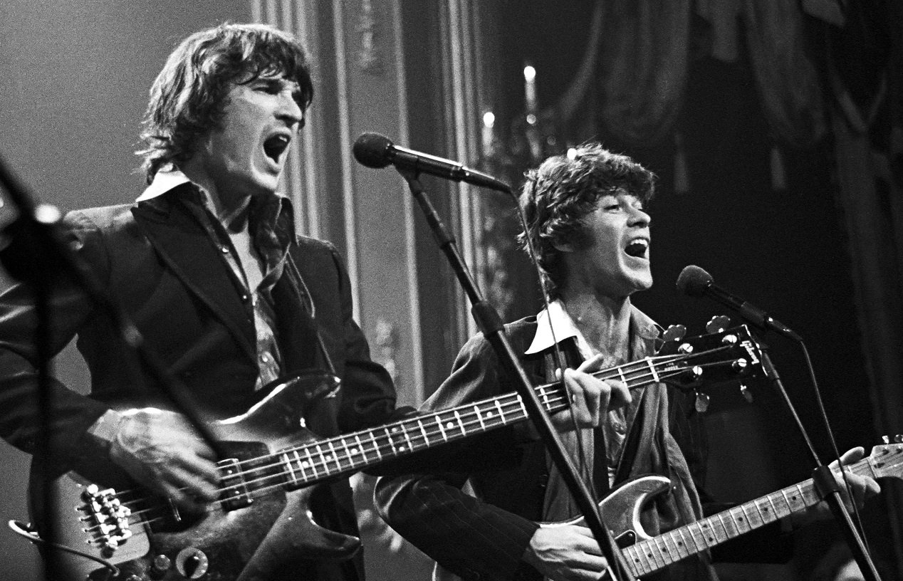 The Band performing during 'The Last Waltz'