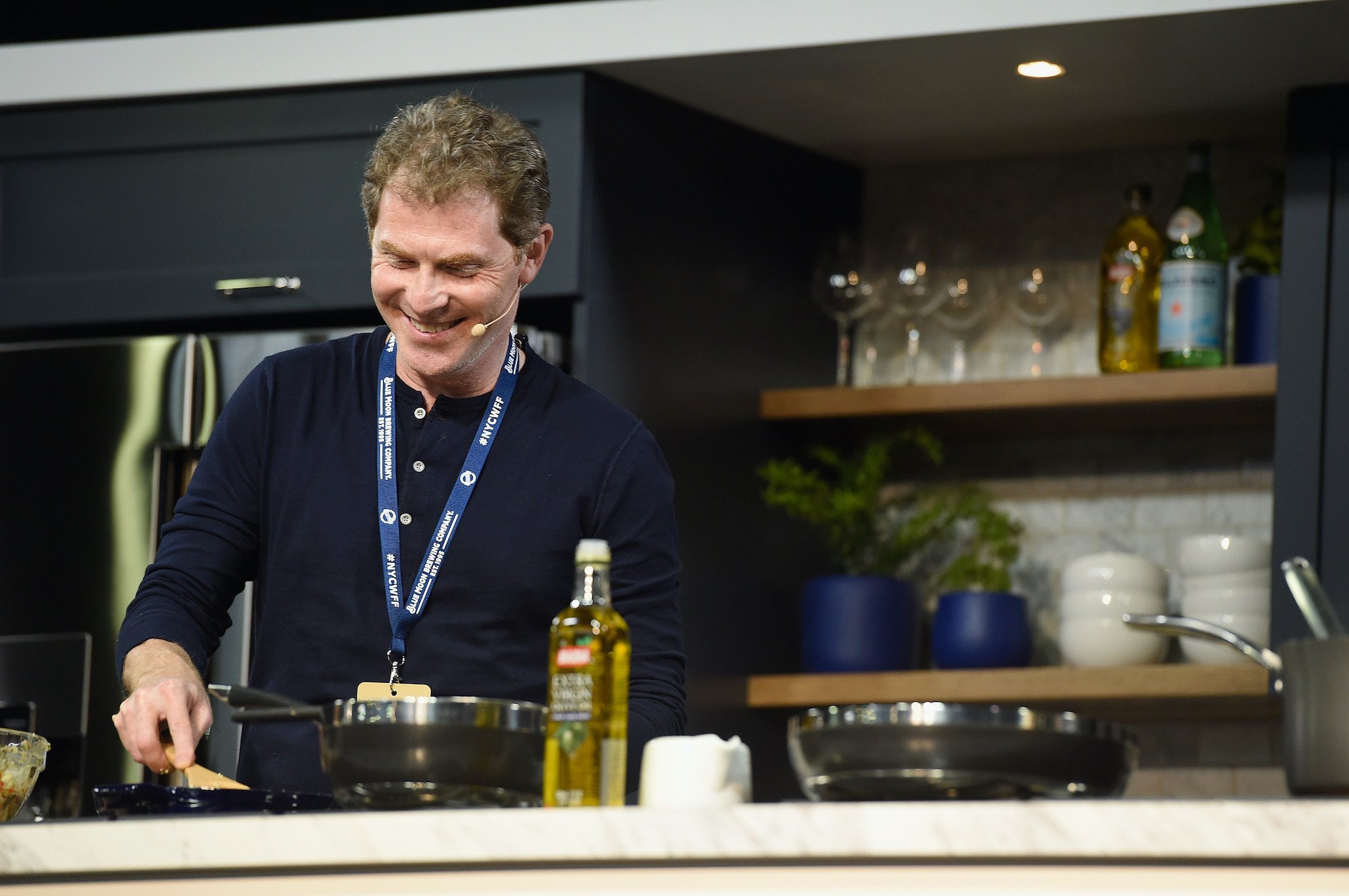 Chef Bobby Flay on stage
