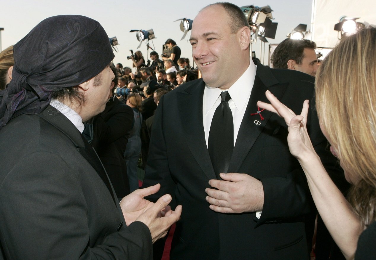 Gandolfini at an awards show