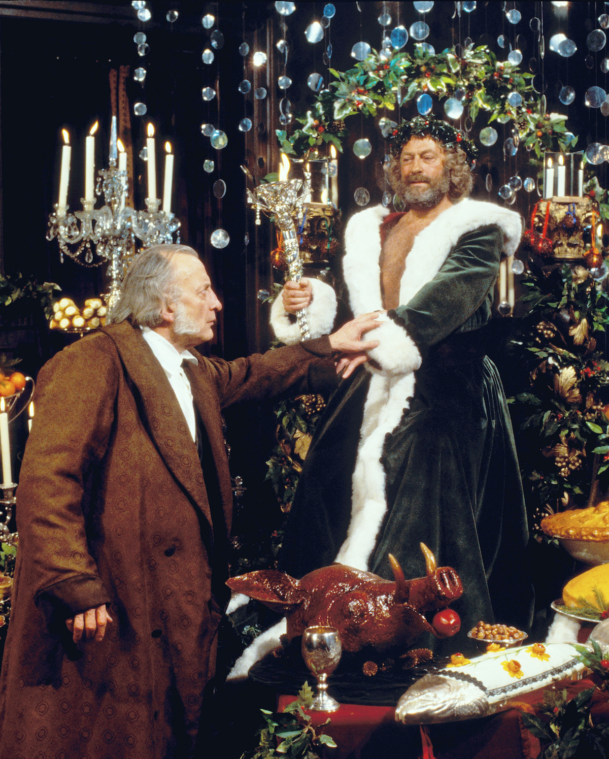 George C Scott in A Christmas Carol