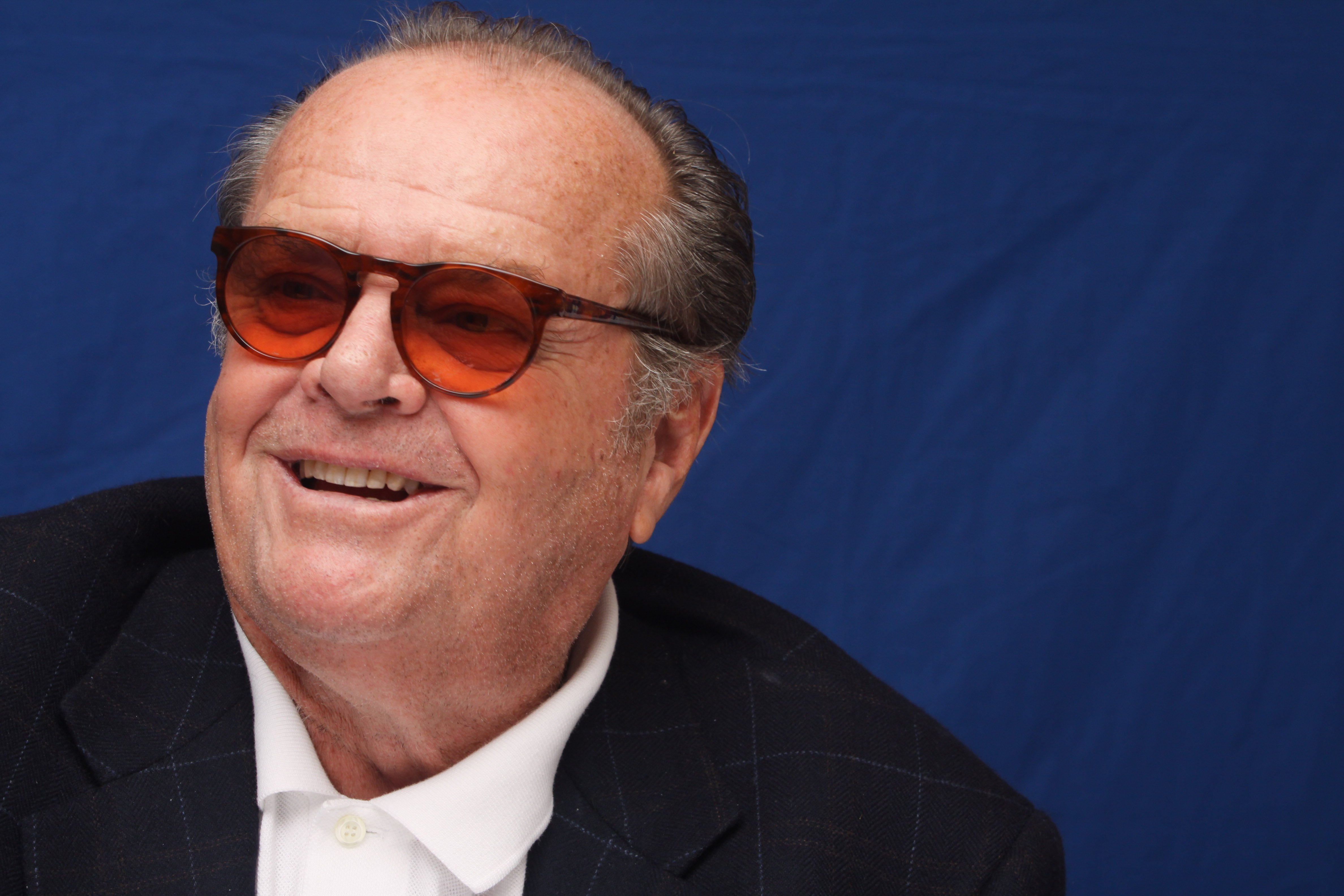 Jack Nicholson poses for a photo during a portrait session in New York, NY on December 7, 2010.