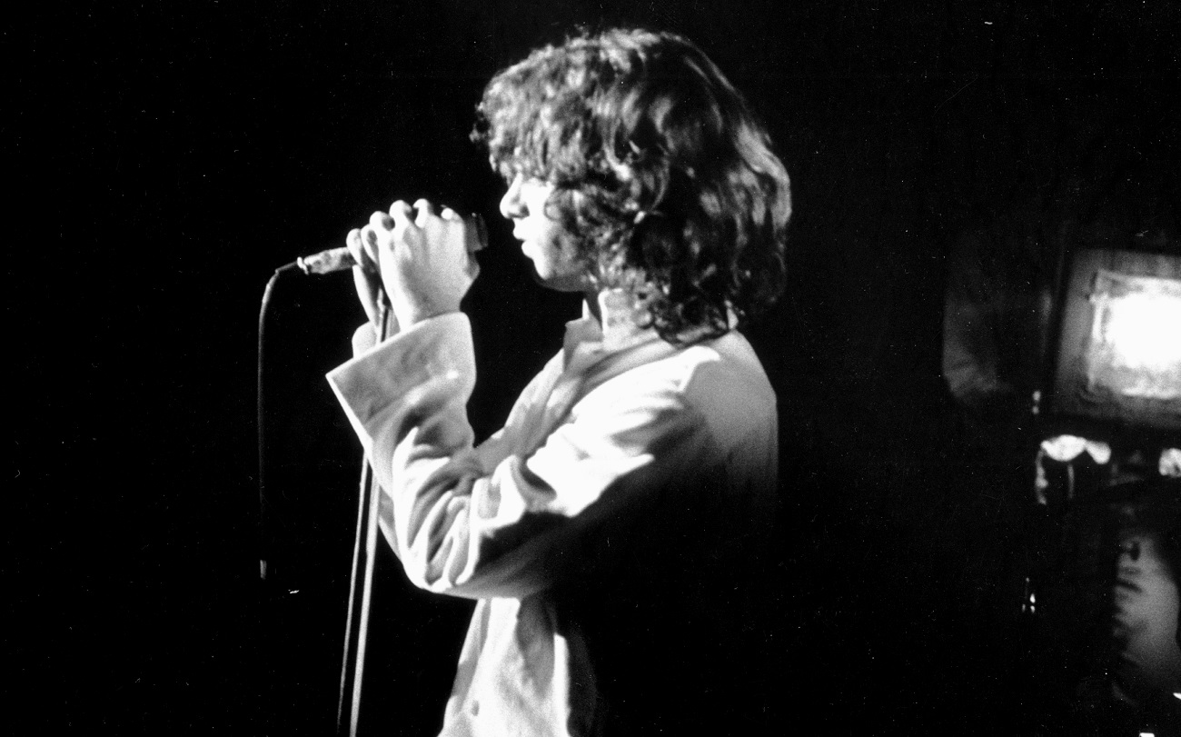 Jim Morrison on stage 1970