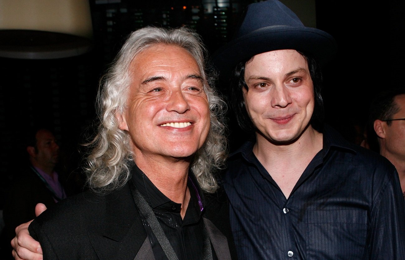 Jimmy Page and Jack White