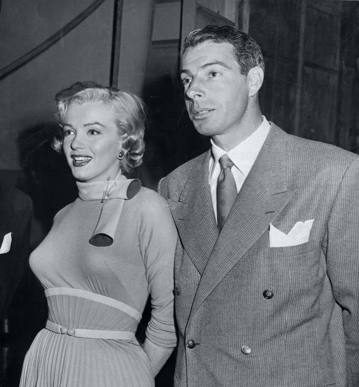 Marilyn Monroe and Joe DiMaggio