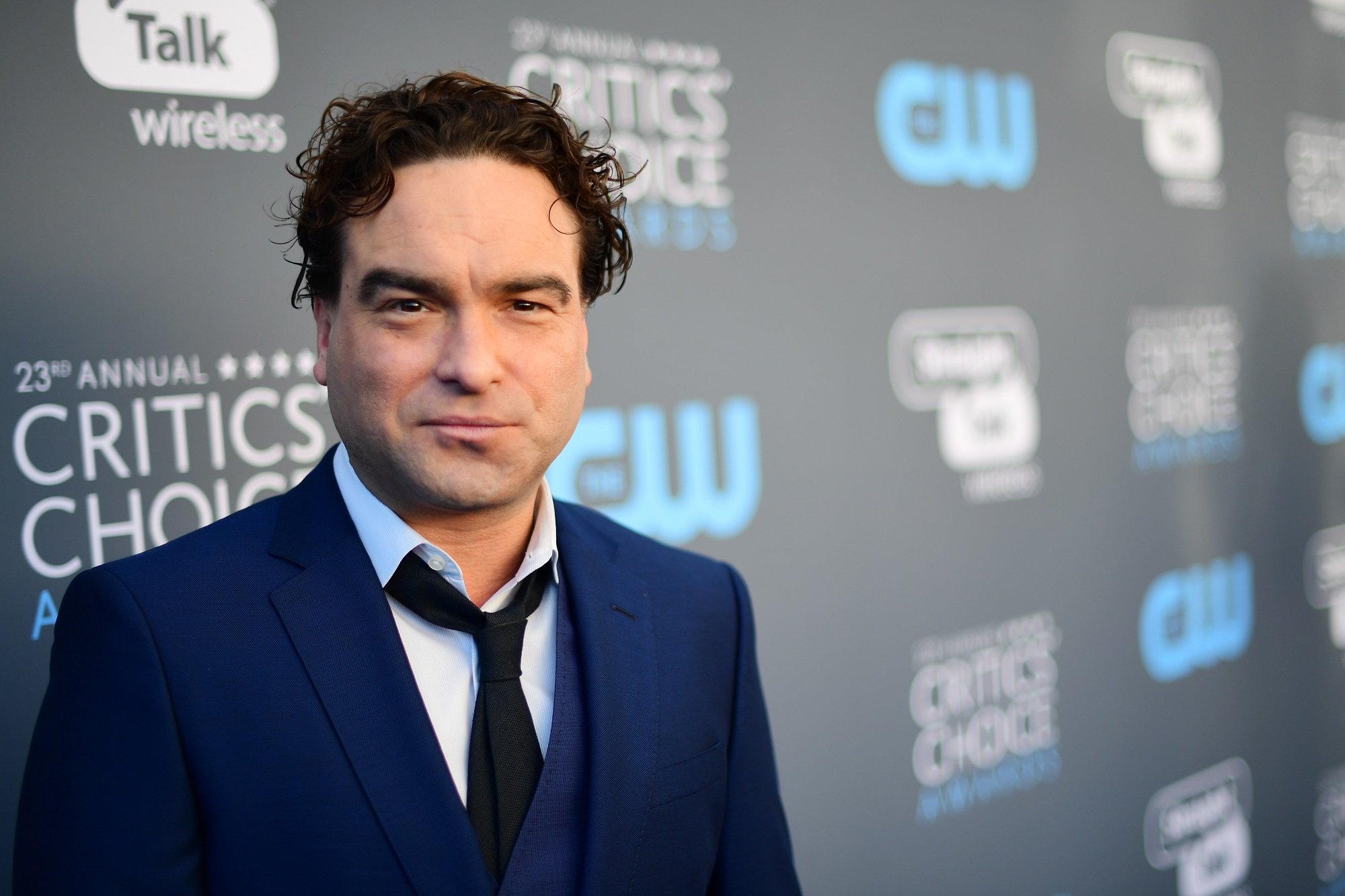 Johnny Galecki attends The 23rd Annual Critics' Choice Awards on January 11, 2018 in Santa Monica, California.