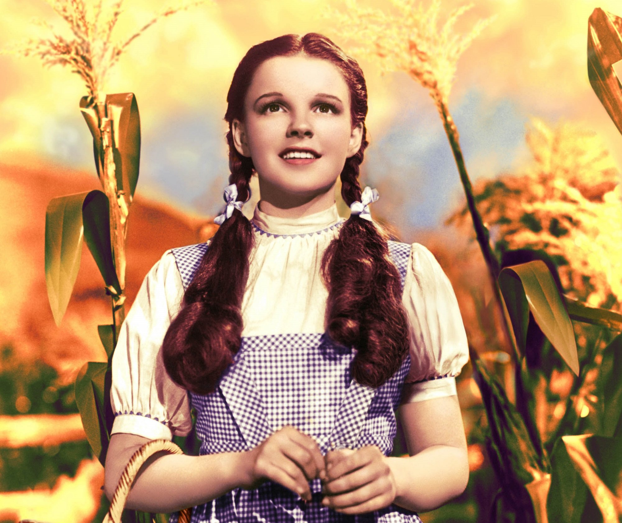 Judy Garland as Dorothy Gale in 'The Wizard of Oz', 1939.