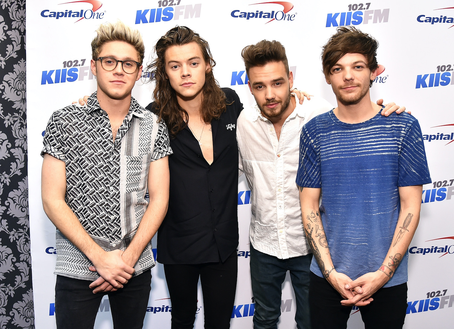 One Direction attends 102.7 KIIS FM Jingle Ball 2015