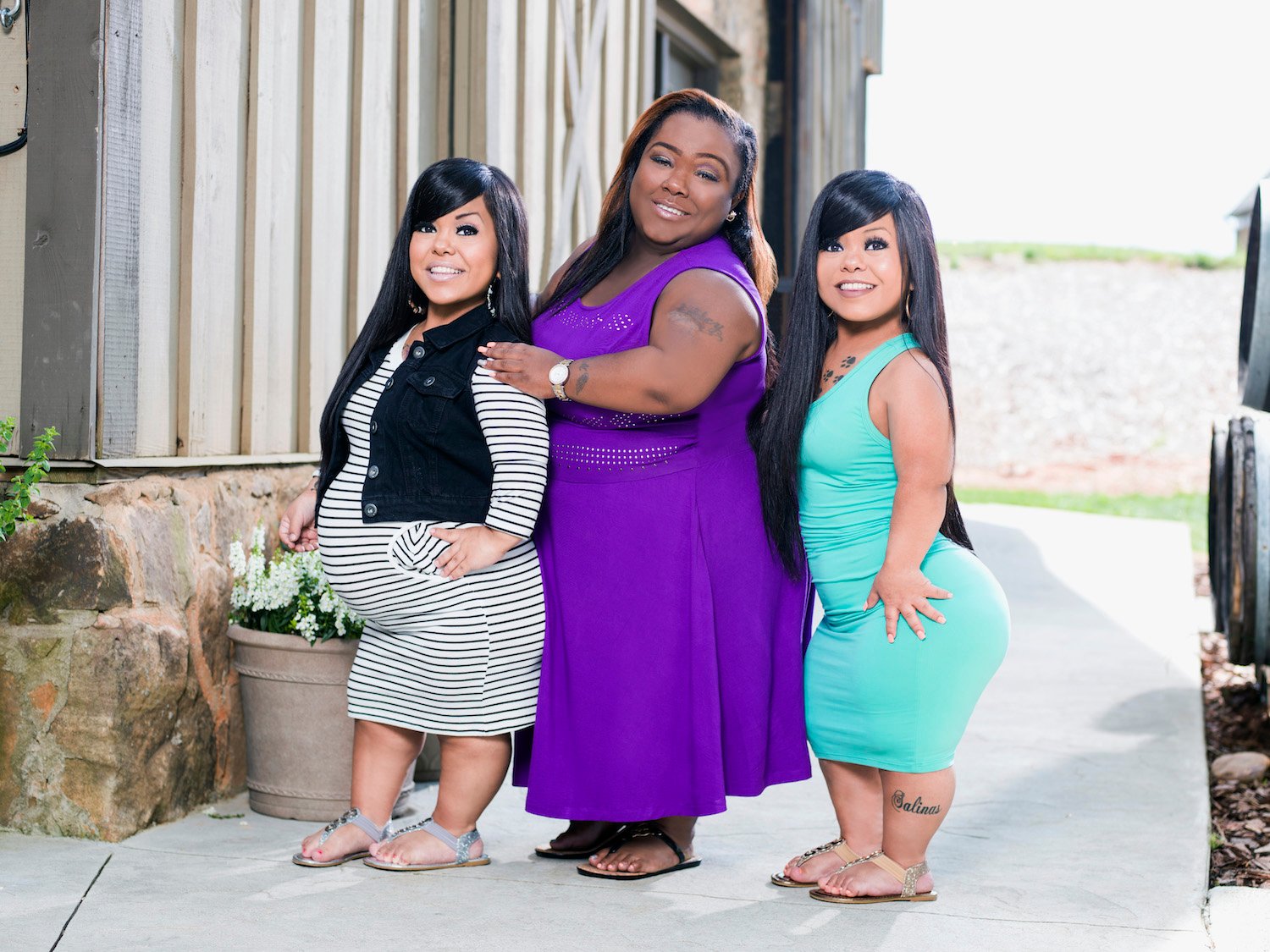 Andrea, Minnie, and Ashley