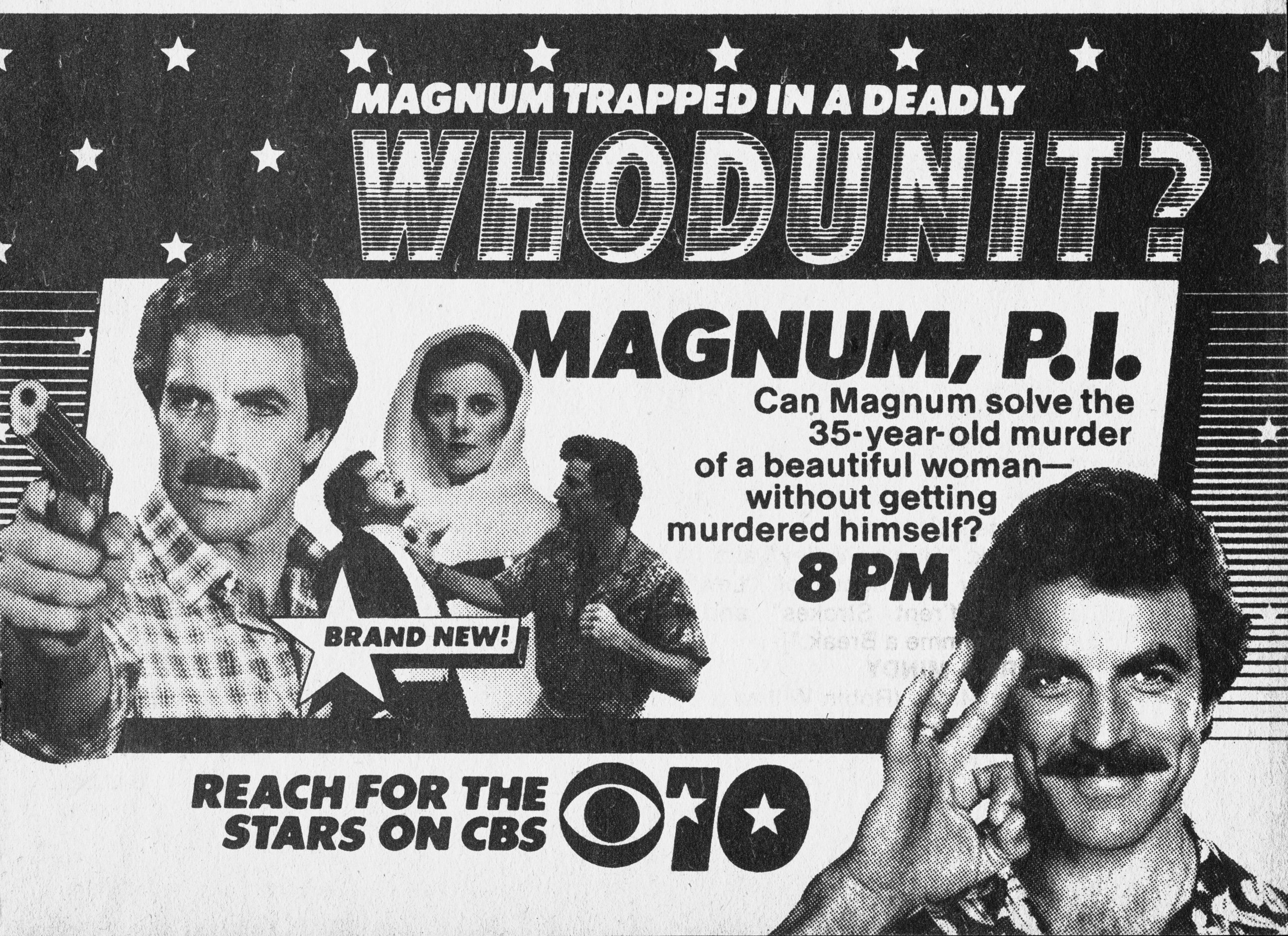 Magnum PI TV Guide ad 