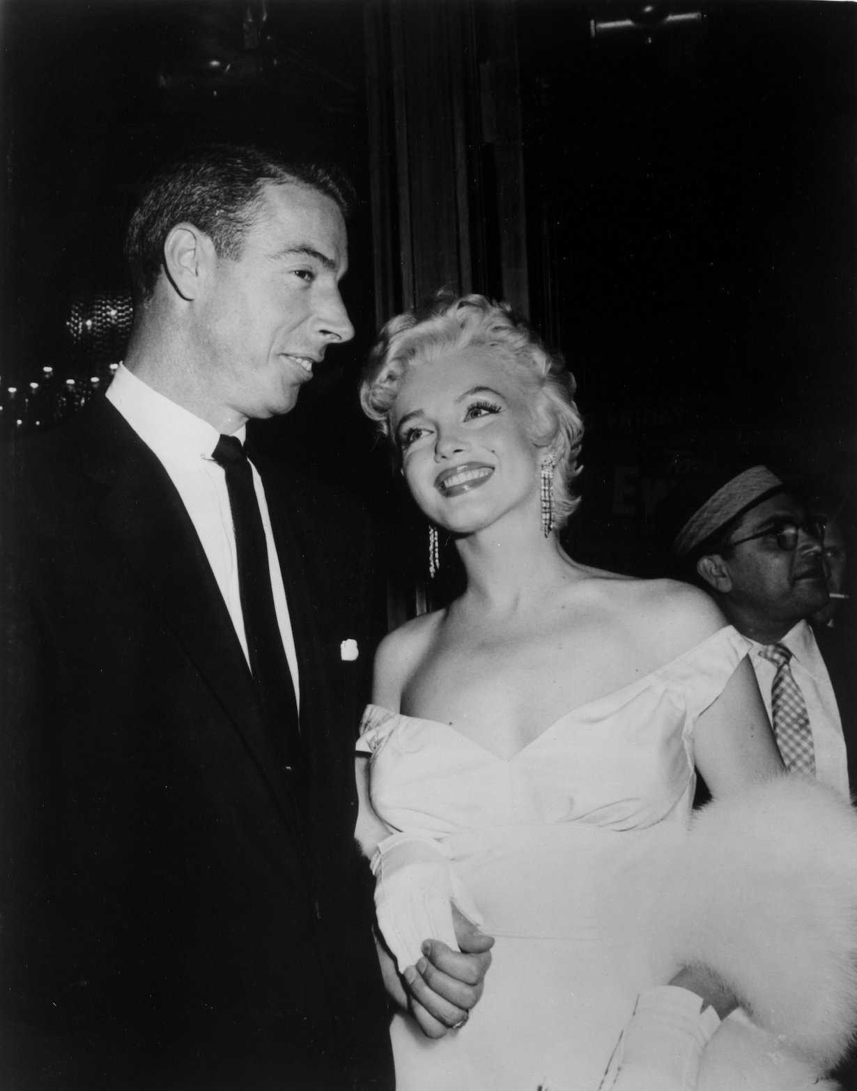 Marilyn Monroe with Joe DiMaggio